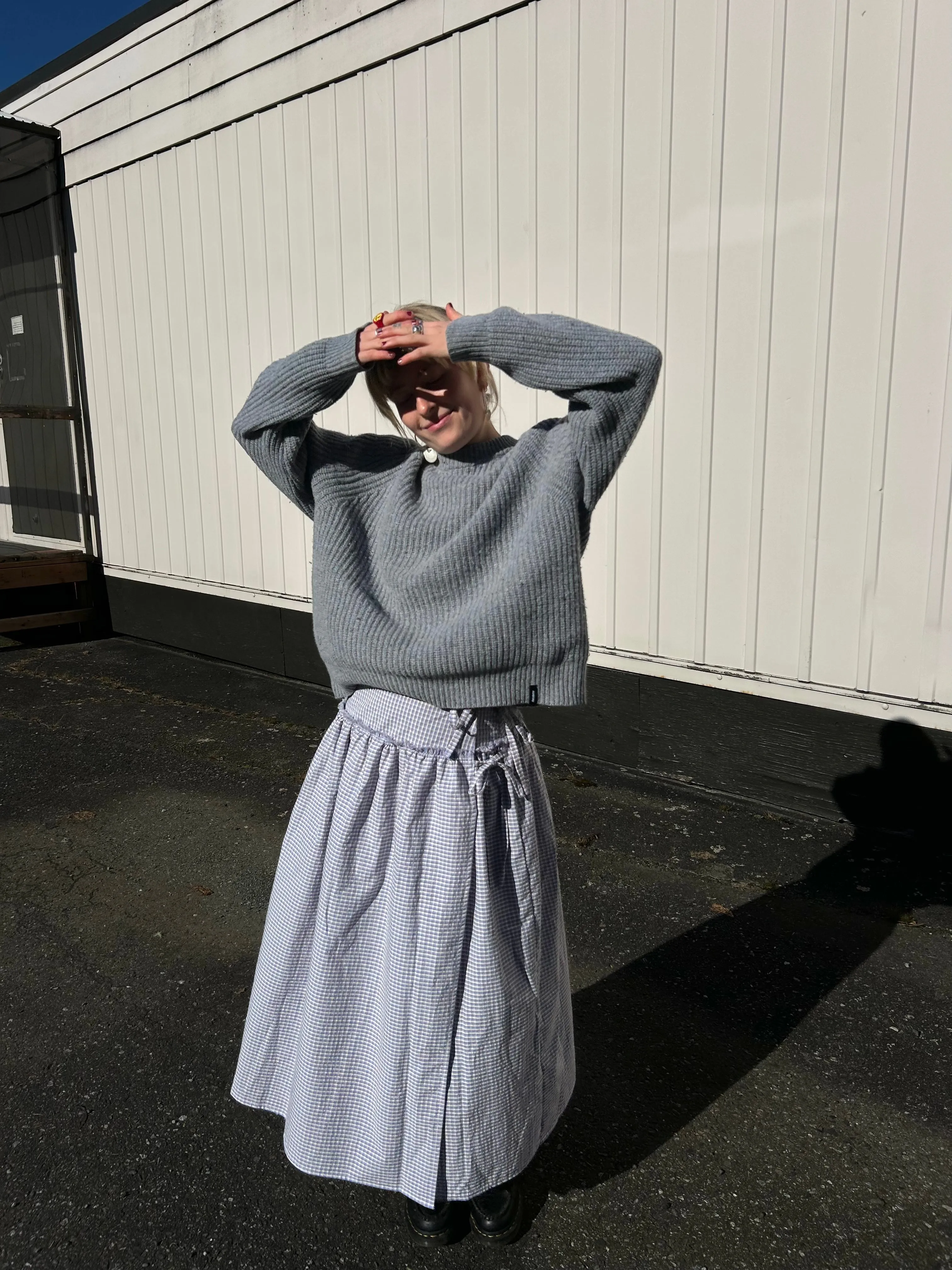 Wells Wrap Skirt sold by Merge Curated goods