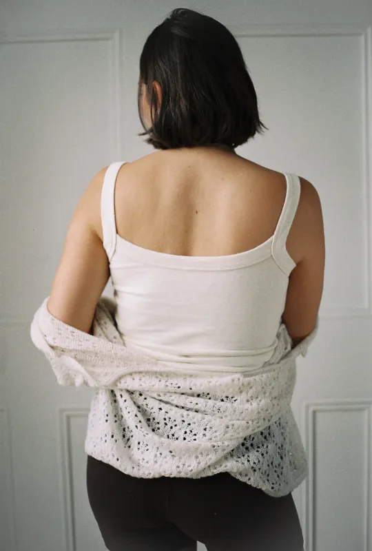 Imperfect Hemp Breeze Tank Top Natural made by Merge Curated goods