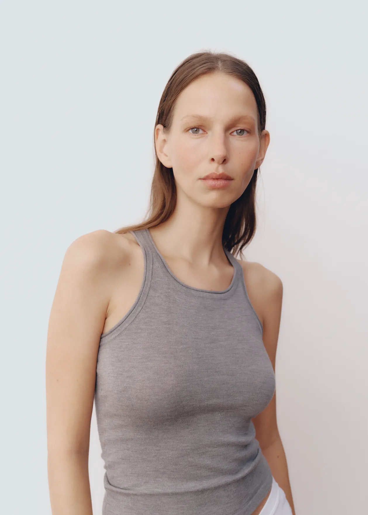 LINDSAY TOP | HEATHER GREY sold by All My Love product image thumbnail 3