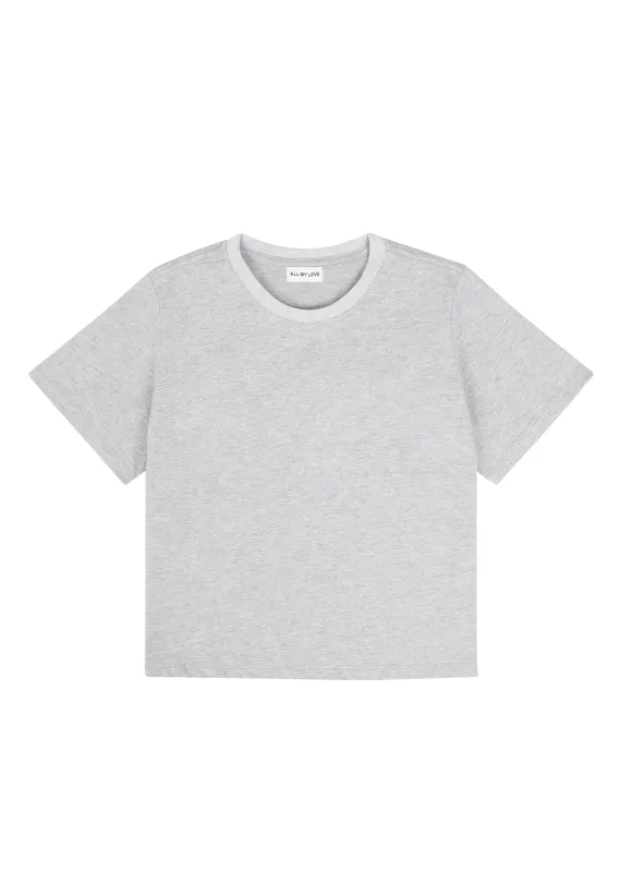 HUNTER TOP | LIGHT HEATHER GREY made by All My Love