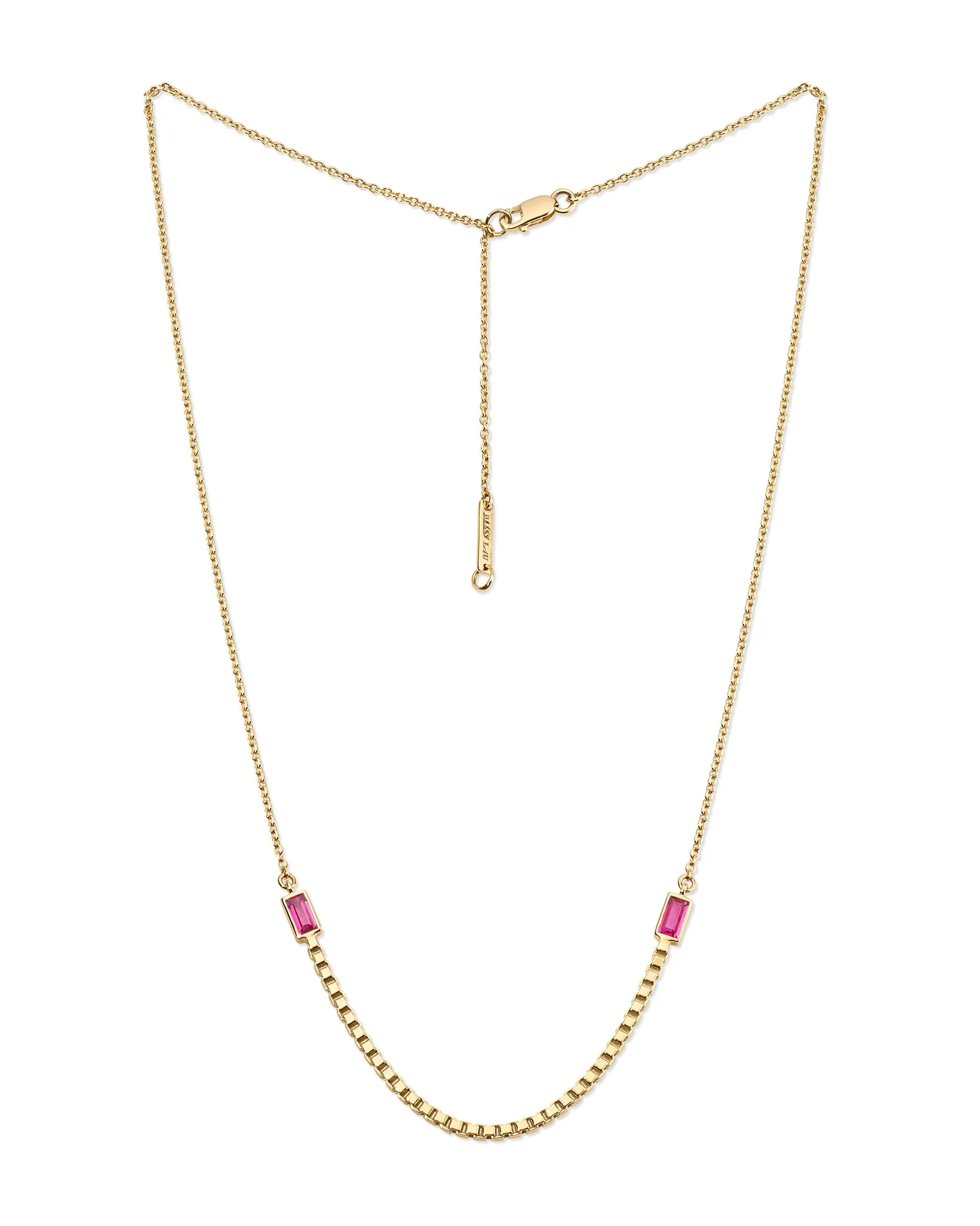 Halo Luna Necklace Ruby sold by Bliss Lau product image thumbnail 2