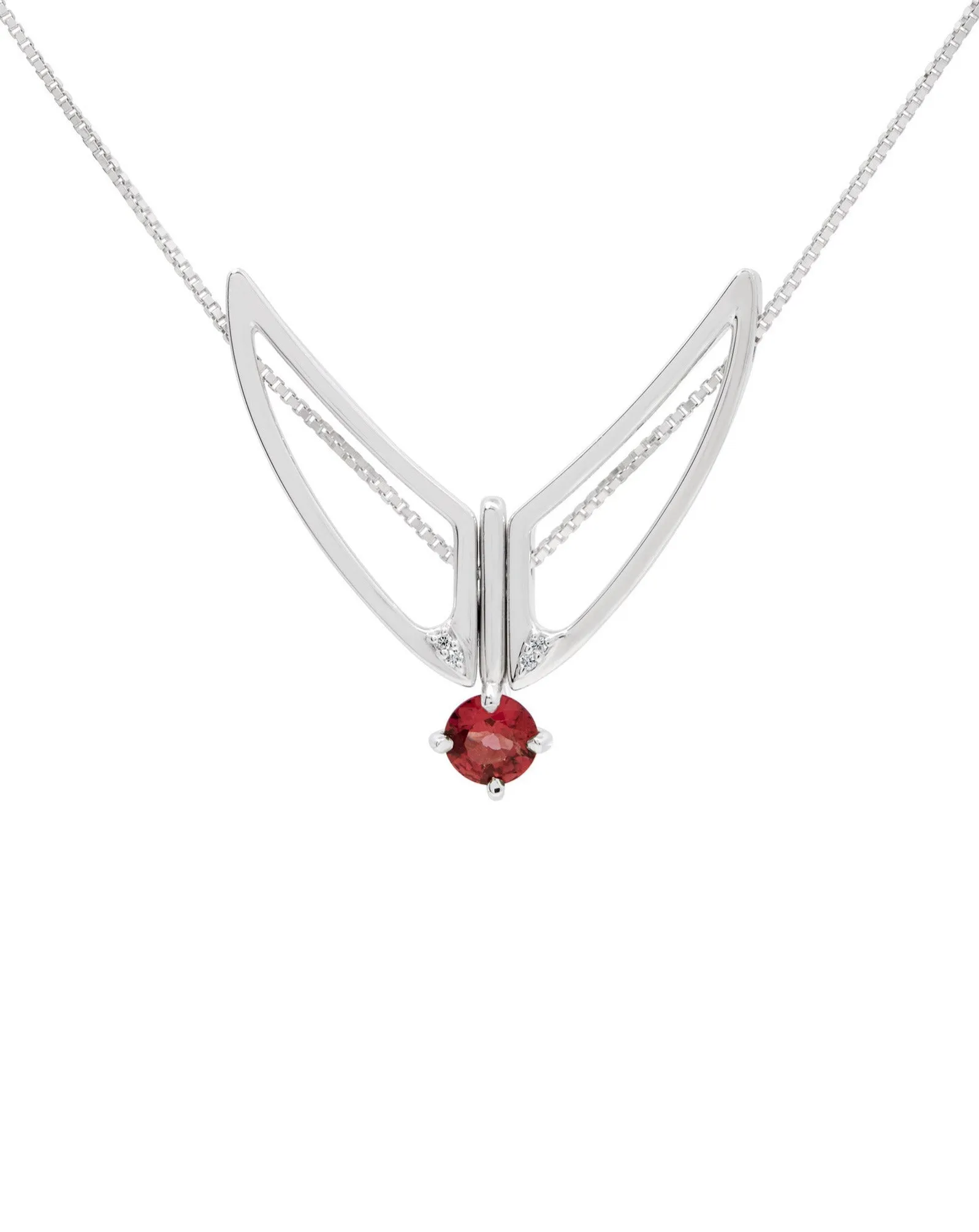 Hype Women x Bliss Lau Attune Necklace With Red Garnet sold by Bliss Lau