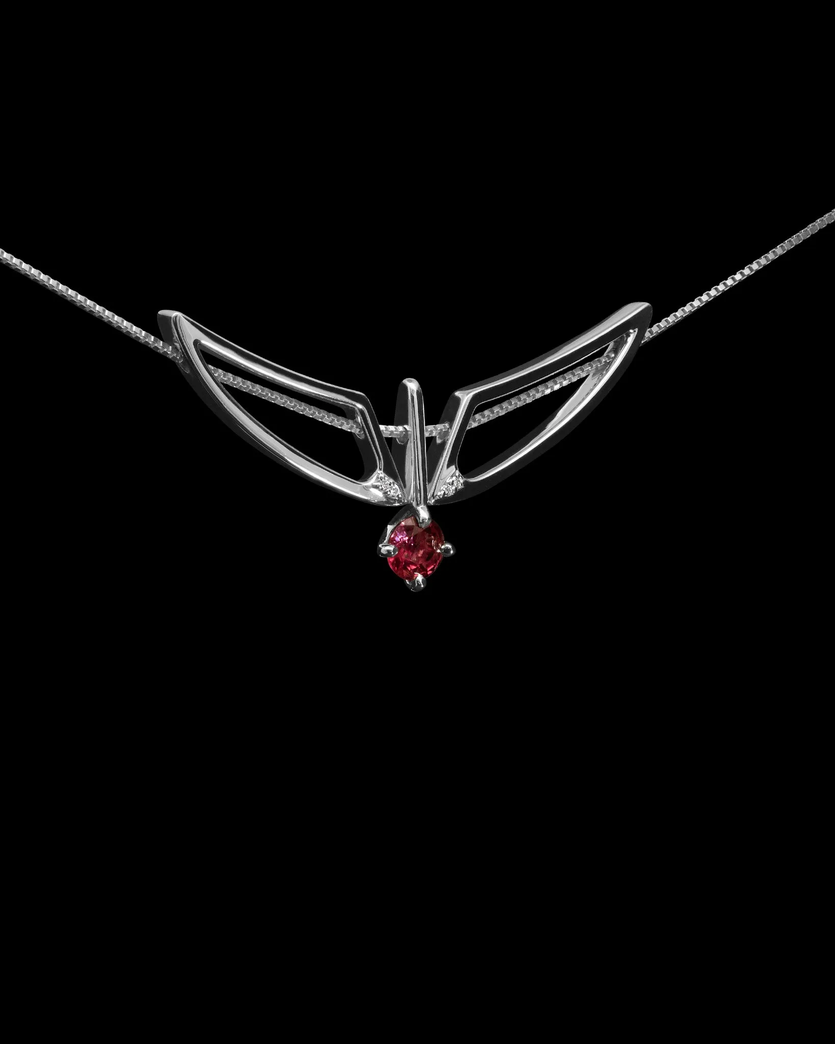 Hype Women x Bliss Lau Attune Necklace With Red Garnet sold by Bliss Lau product image thumbnail 5