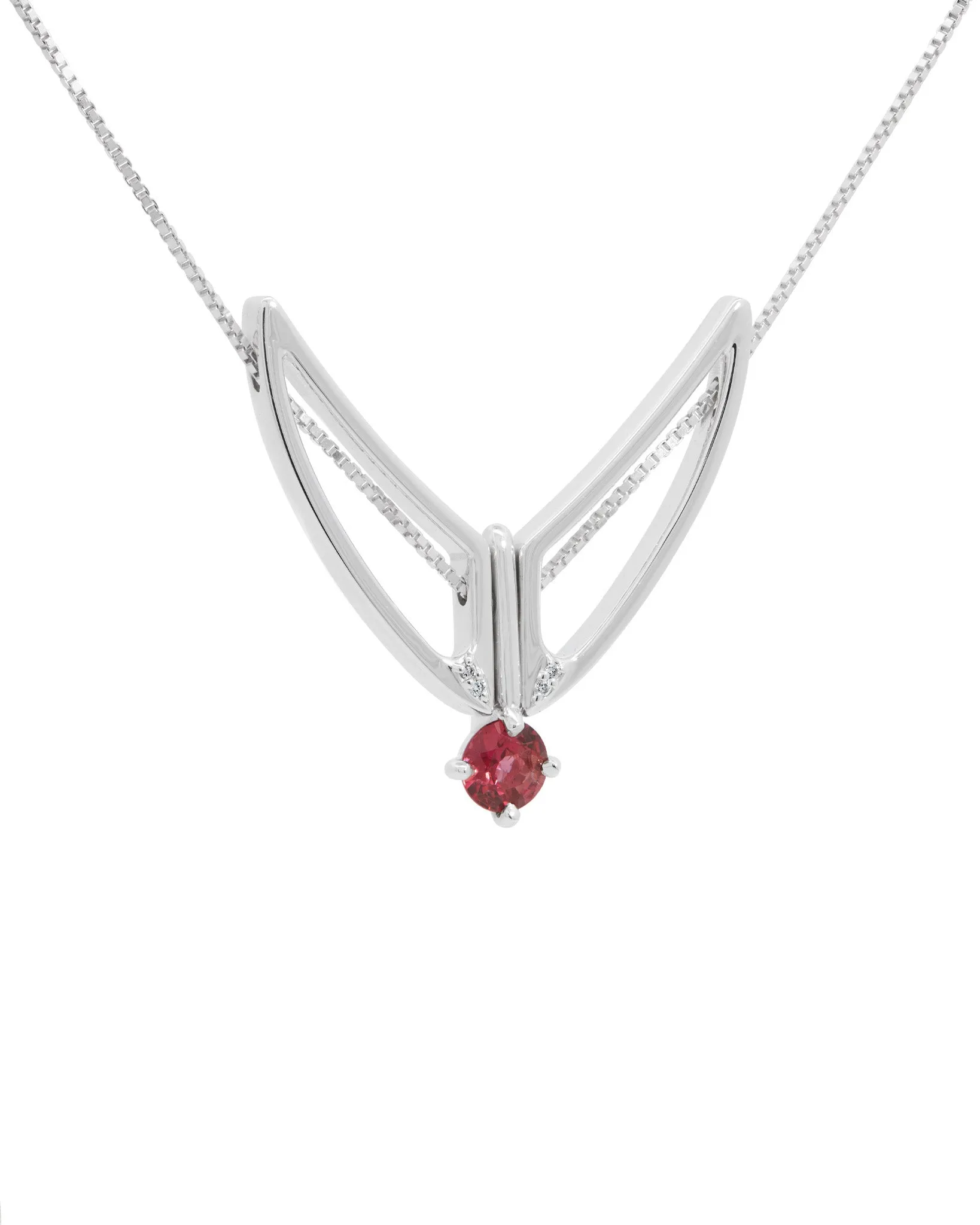 Hype Women x Bliss Lau Attune Necklace With Red Garnet sold by Bliss Lau product image thumbnail 3