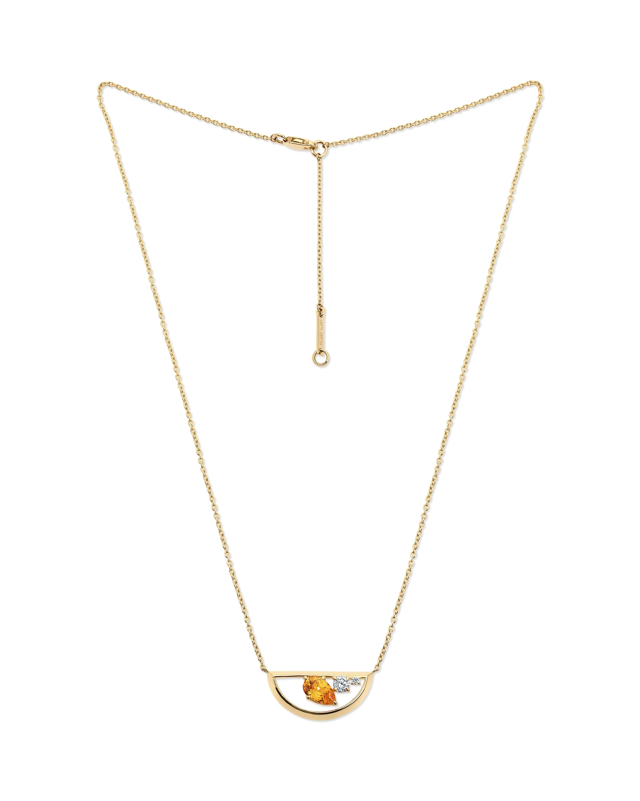 Empath Necklace Mandarin Garnet sold by Bliss Lau product image thumbnail 2