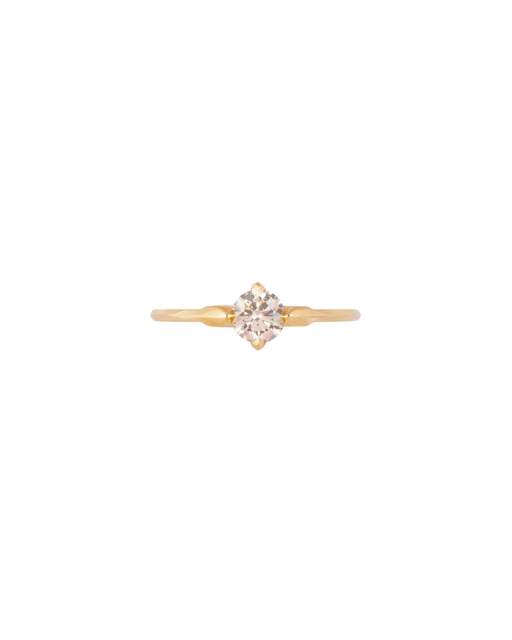 Minimalist Rise Ring Diamond sold by Bliss Lau