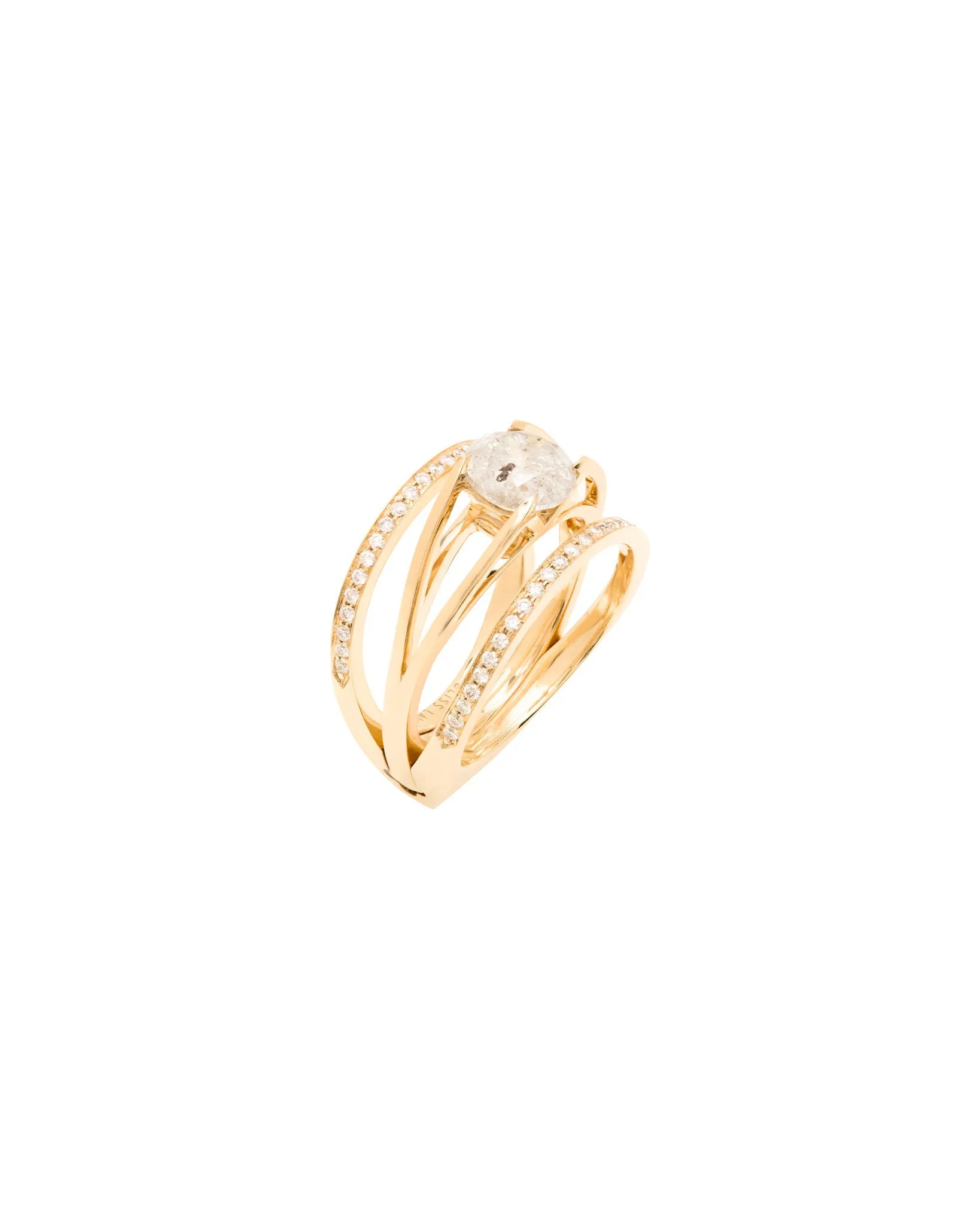 Acute 13mm Enclose + Centered Ring Set sold by Bliss Lau product image thumbnail 3