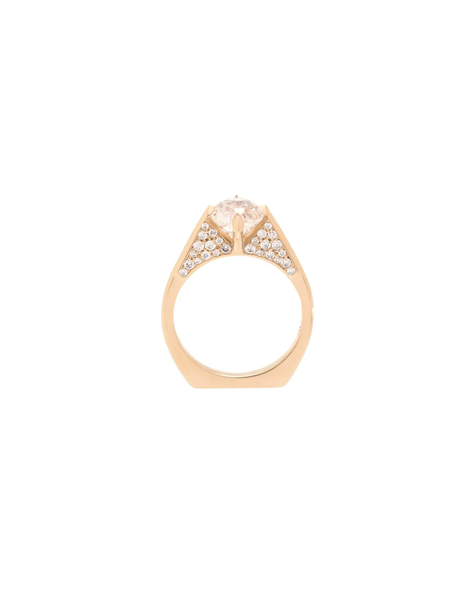 Minimalist Ring White Diamond sold by Bliss Lau product image thumbnail 2