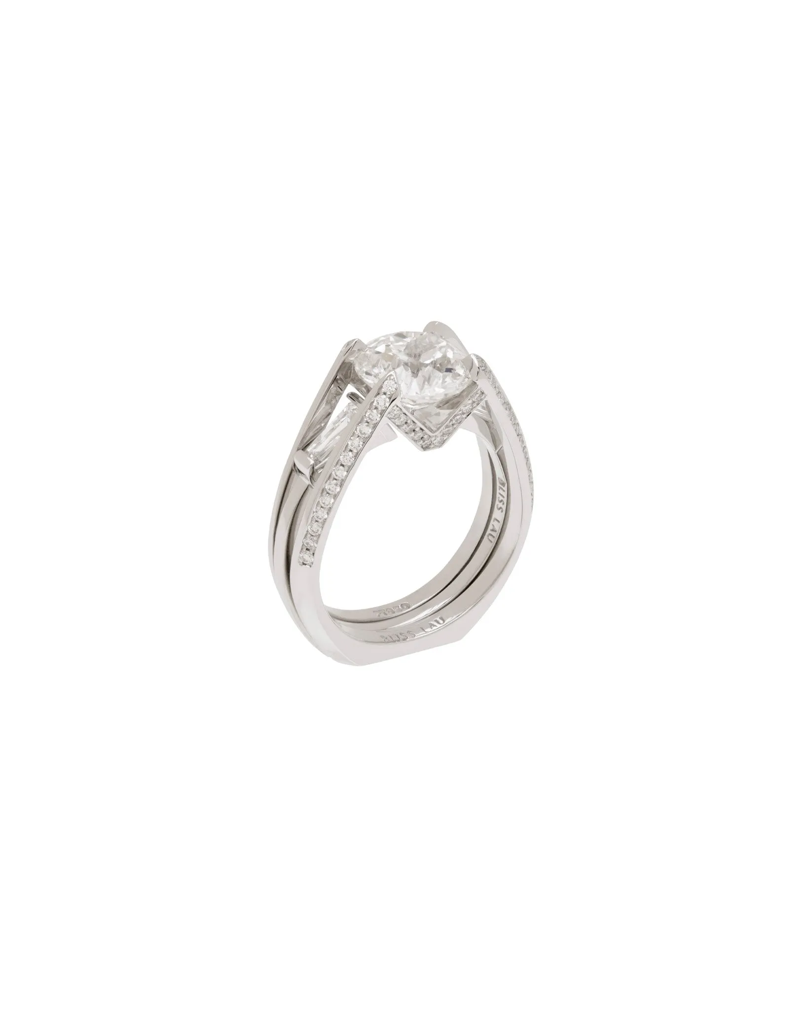 Futurist + Perspective Ring Set sold by Bliss Lau product image thumbnail 3