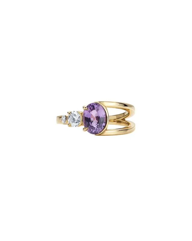 Bright Ring Lilac Sapphire sold by Bliss Lau