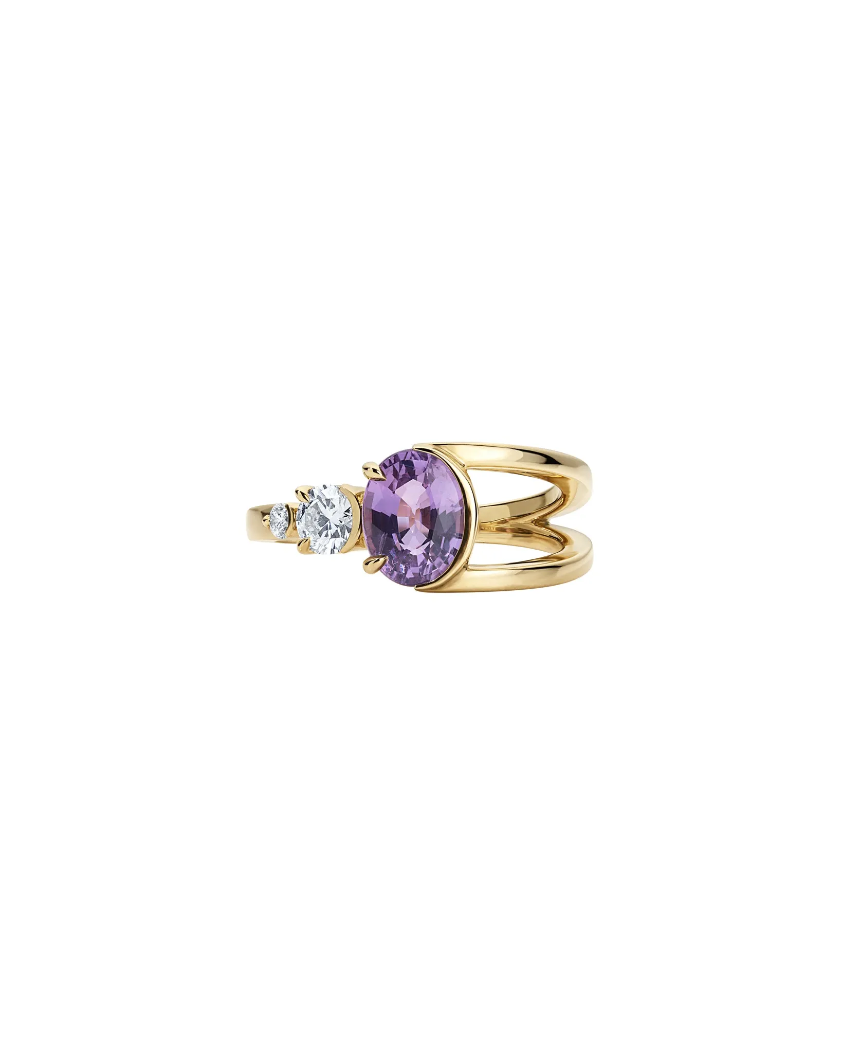 Bright Ring Lilac Sapphire sold by Bliss Lau