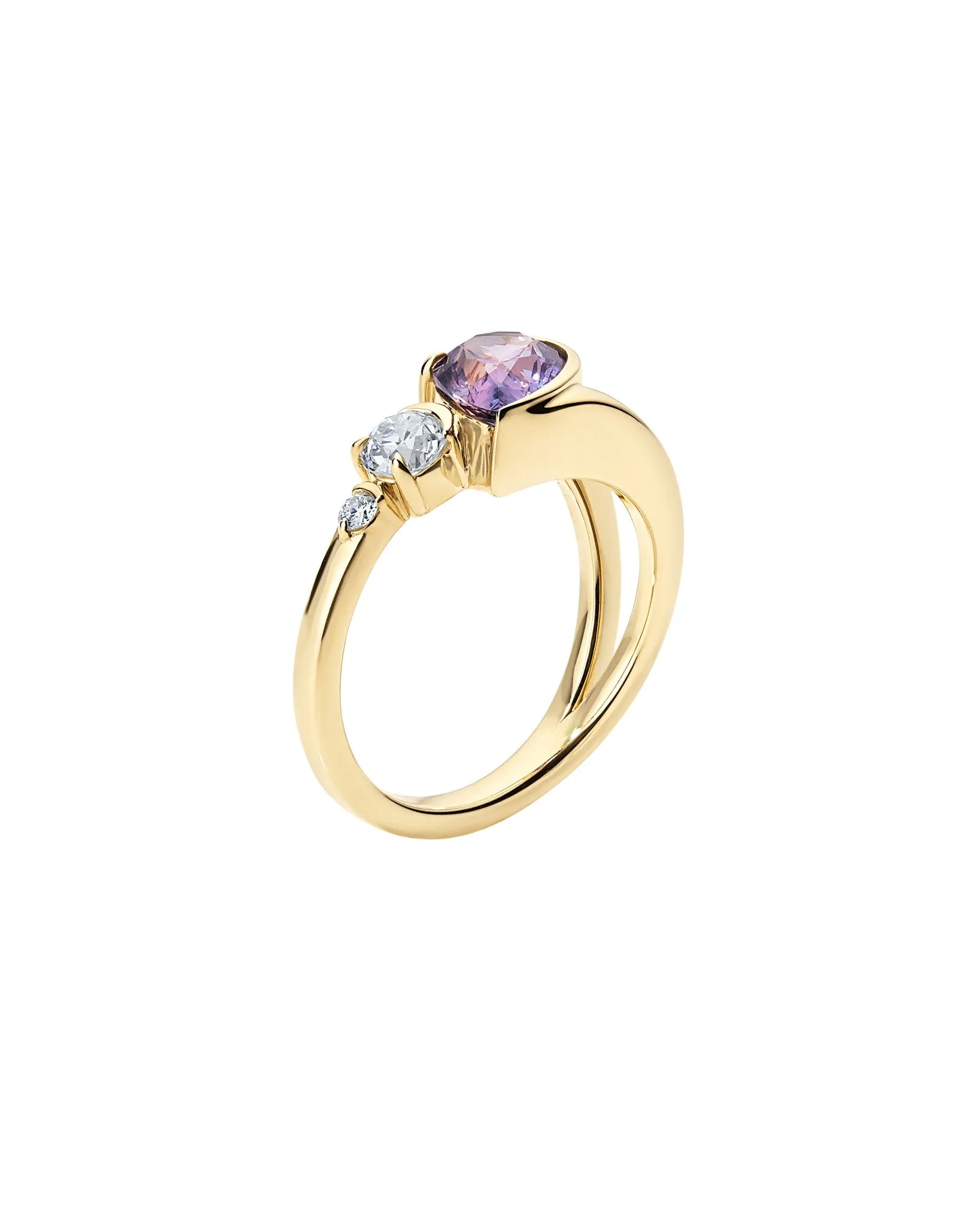 Bright Ring Pear Sapphire sold by Bliss Lau product image thumbnail 3