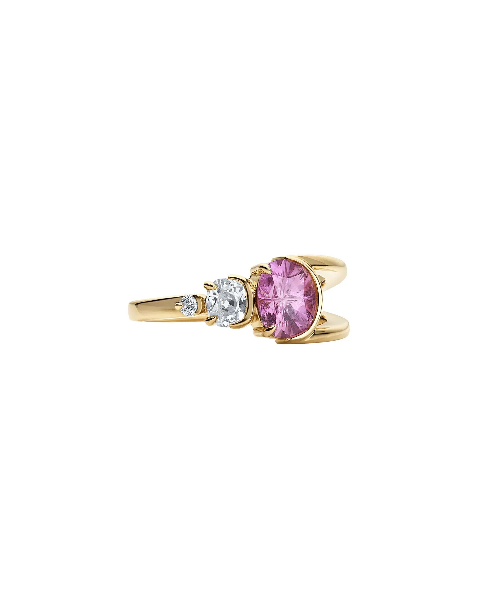 Bright Ring Pink Sapphire sold by Bliss Lau product image thumbnail 3