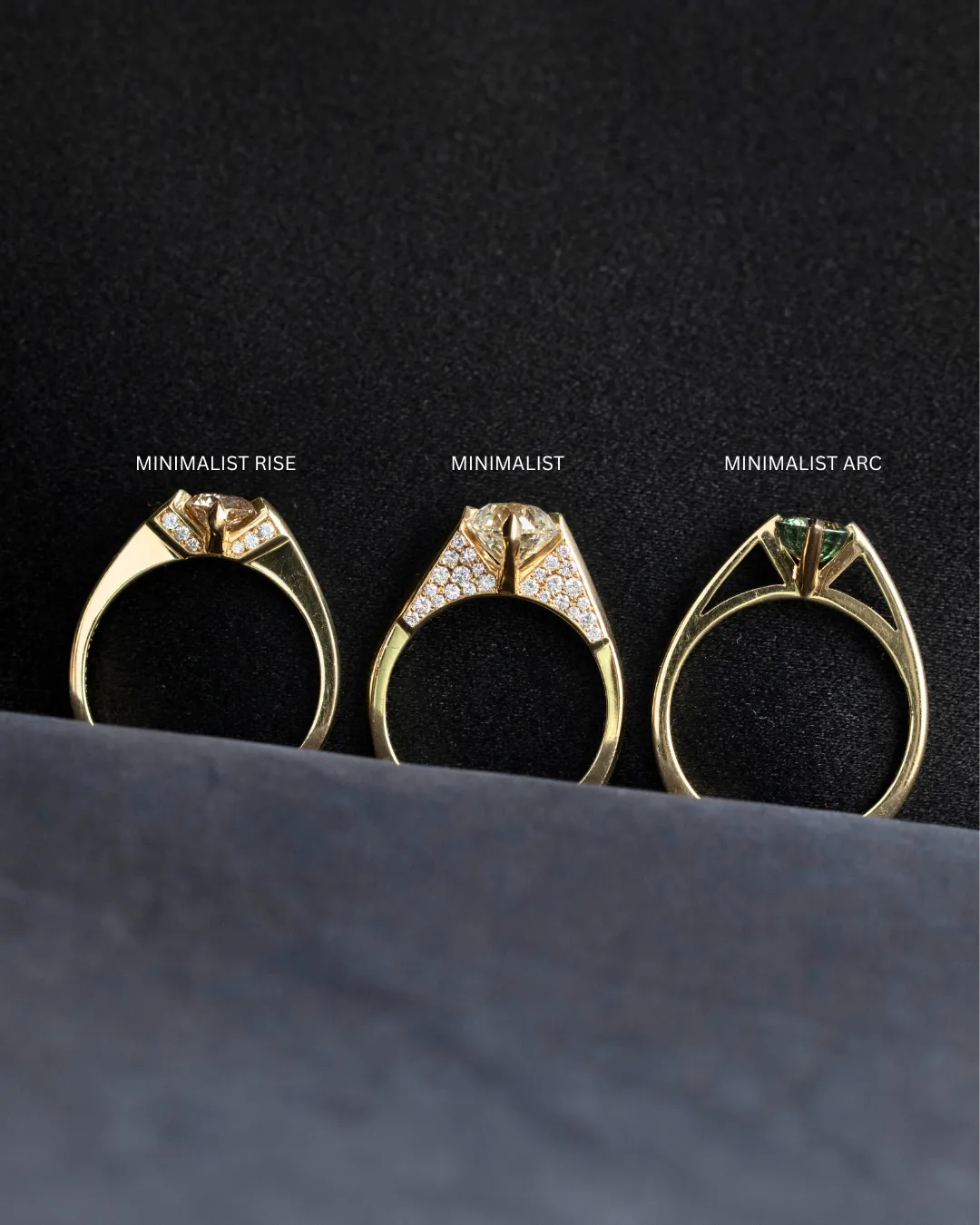 Minimalist Gold Engagement Ring Signature Collection sold by Bliss Lau product image thumbnail 4
