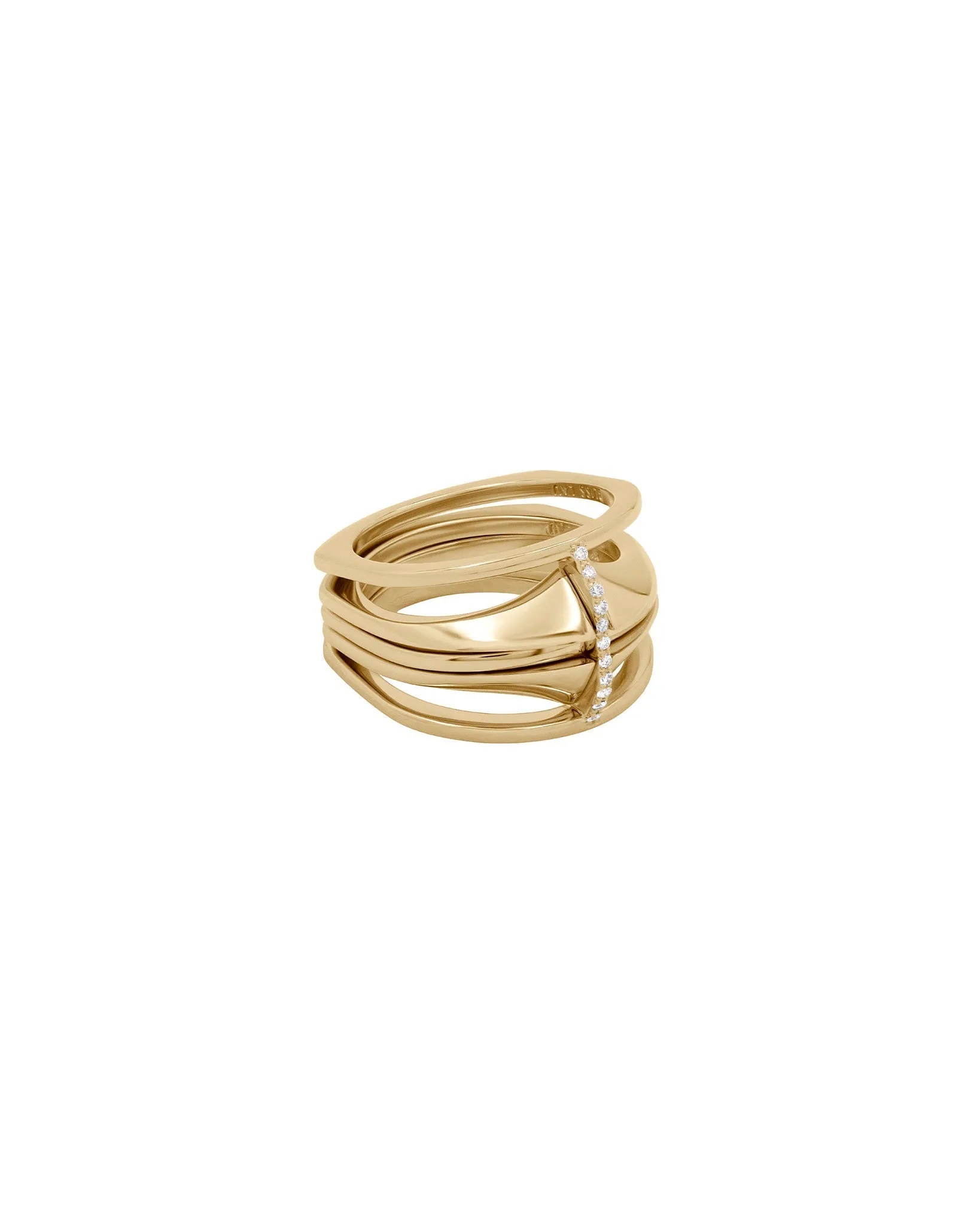 Kaleidoscope Mini Ring Set in 18k Fairmined Gold sold by Bliss Lau product image thumbnail 4