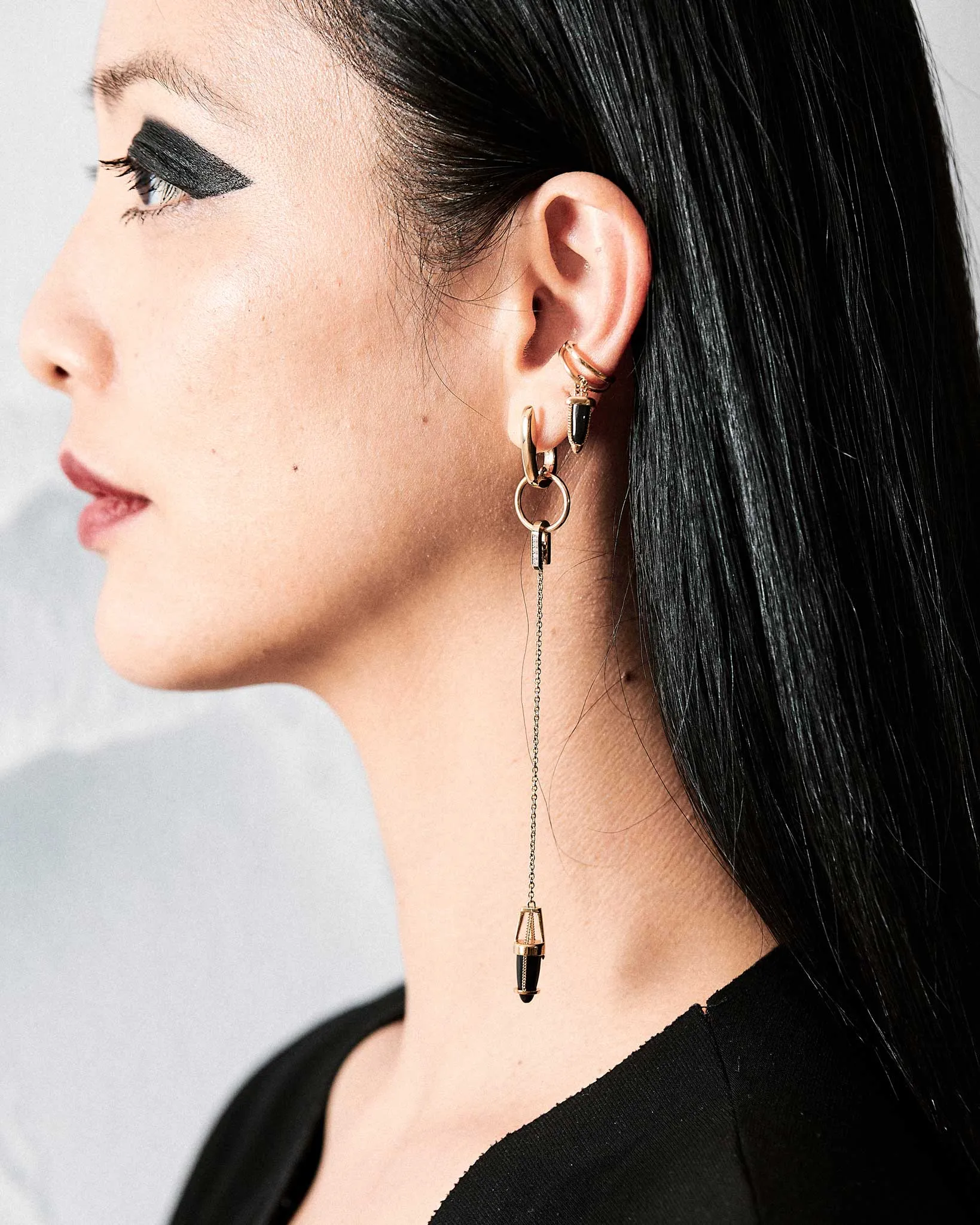 Nuance Hoop + Vantage Curio Earring Set sold by Bliss Lau product image thumbnail 2