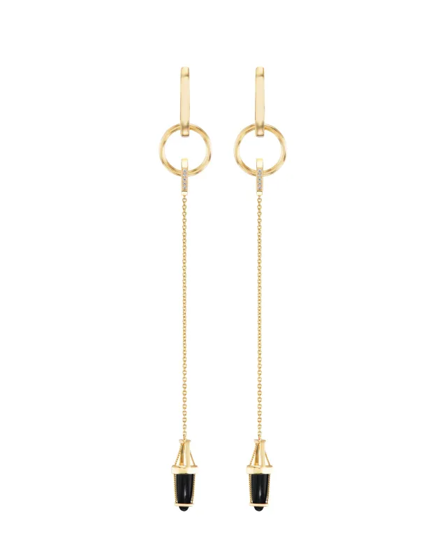Nuance Hoop + Vantage Curio Earring Set sold by Bliss Lau