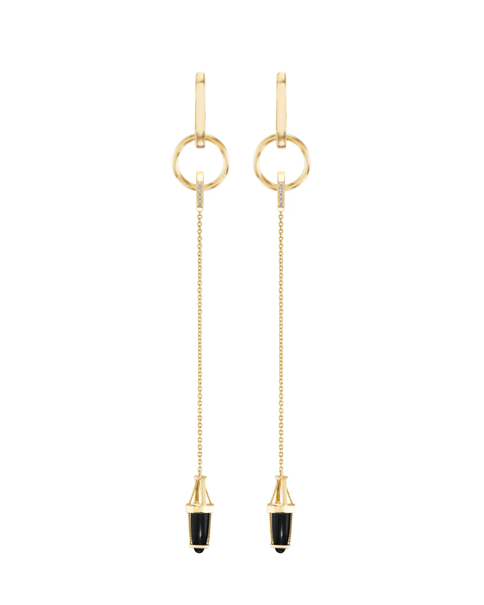 Nuance Hoop + Vantage Curio Earring Set sold by Bliss Lau