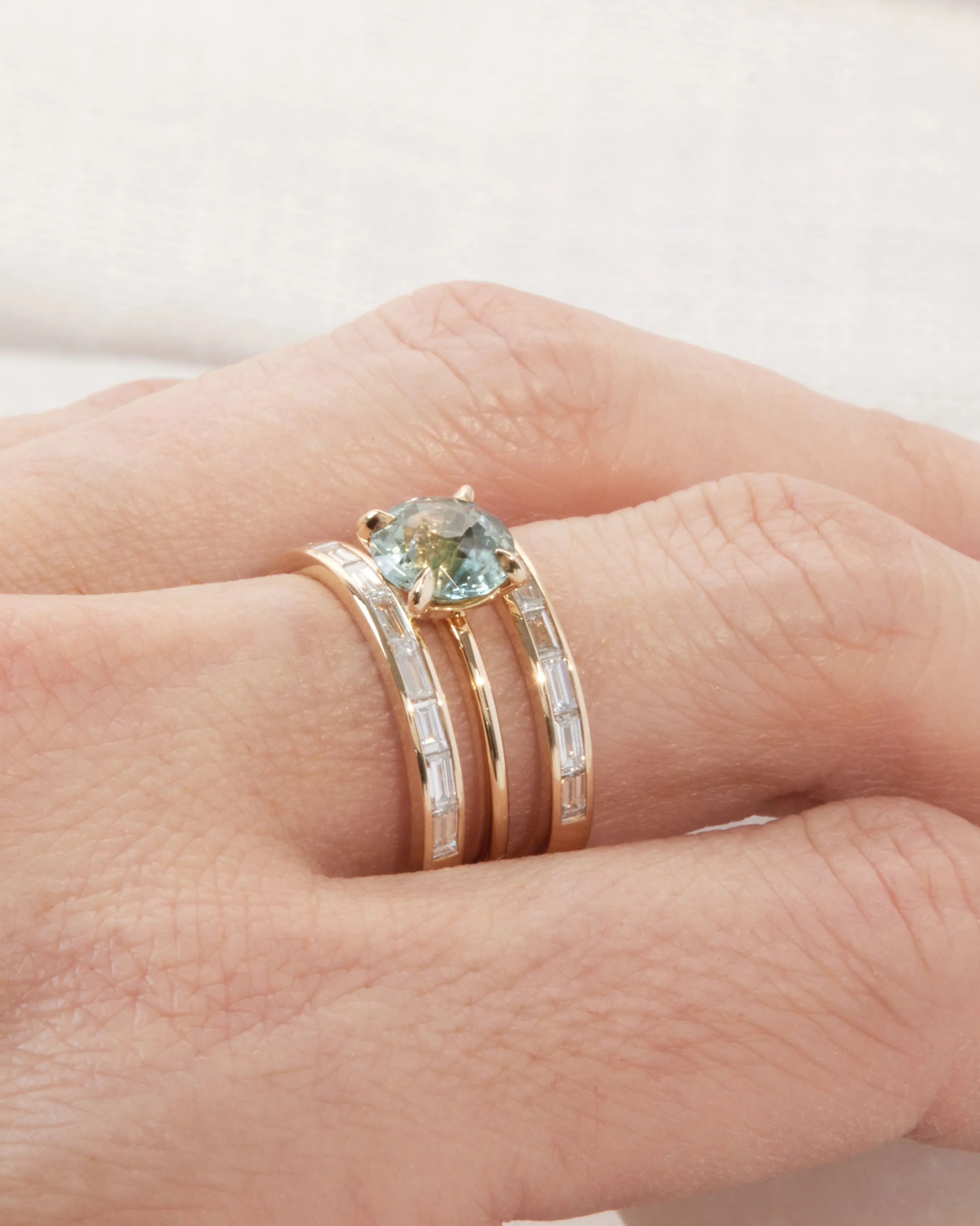 Poetic + Cascade II Ring Set sold by Bliss Lau product image thumbnail 5