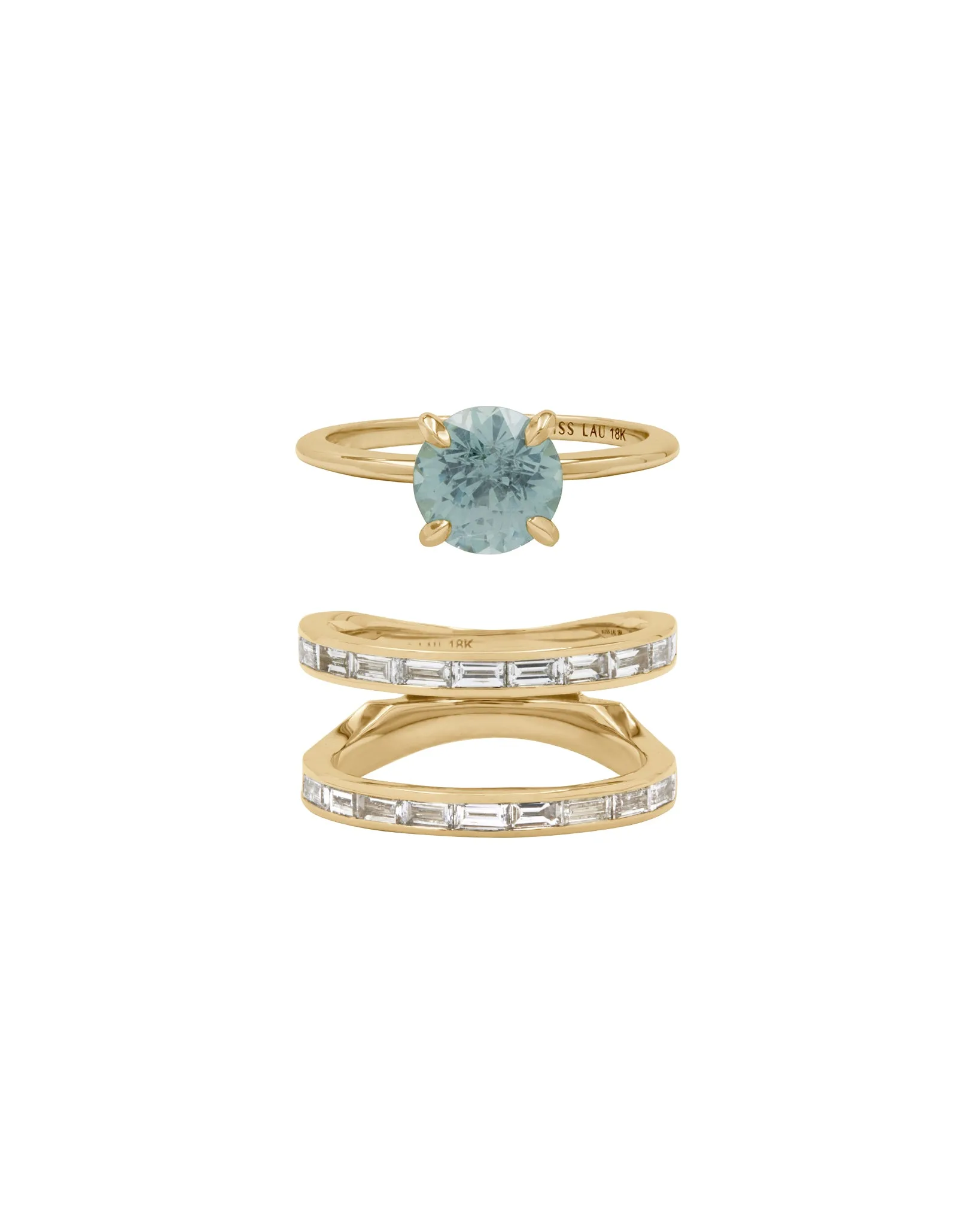 Poetic + Cascade II Ring Set sold by Bliss Lau product image thumbnail 2