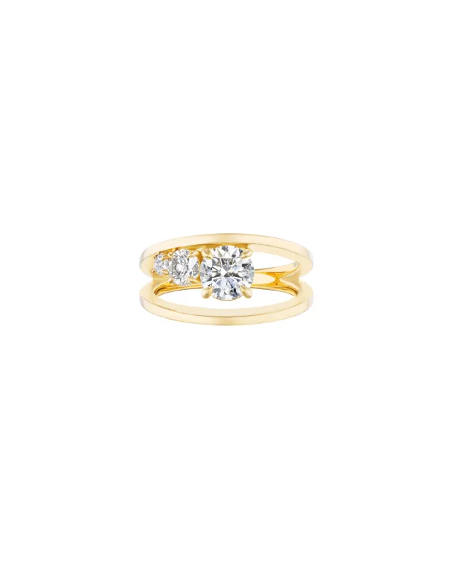 Empath Engagement Ring - One carat total weight sold by Bliss Lau