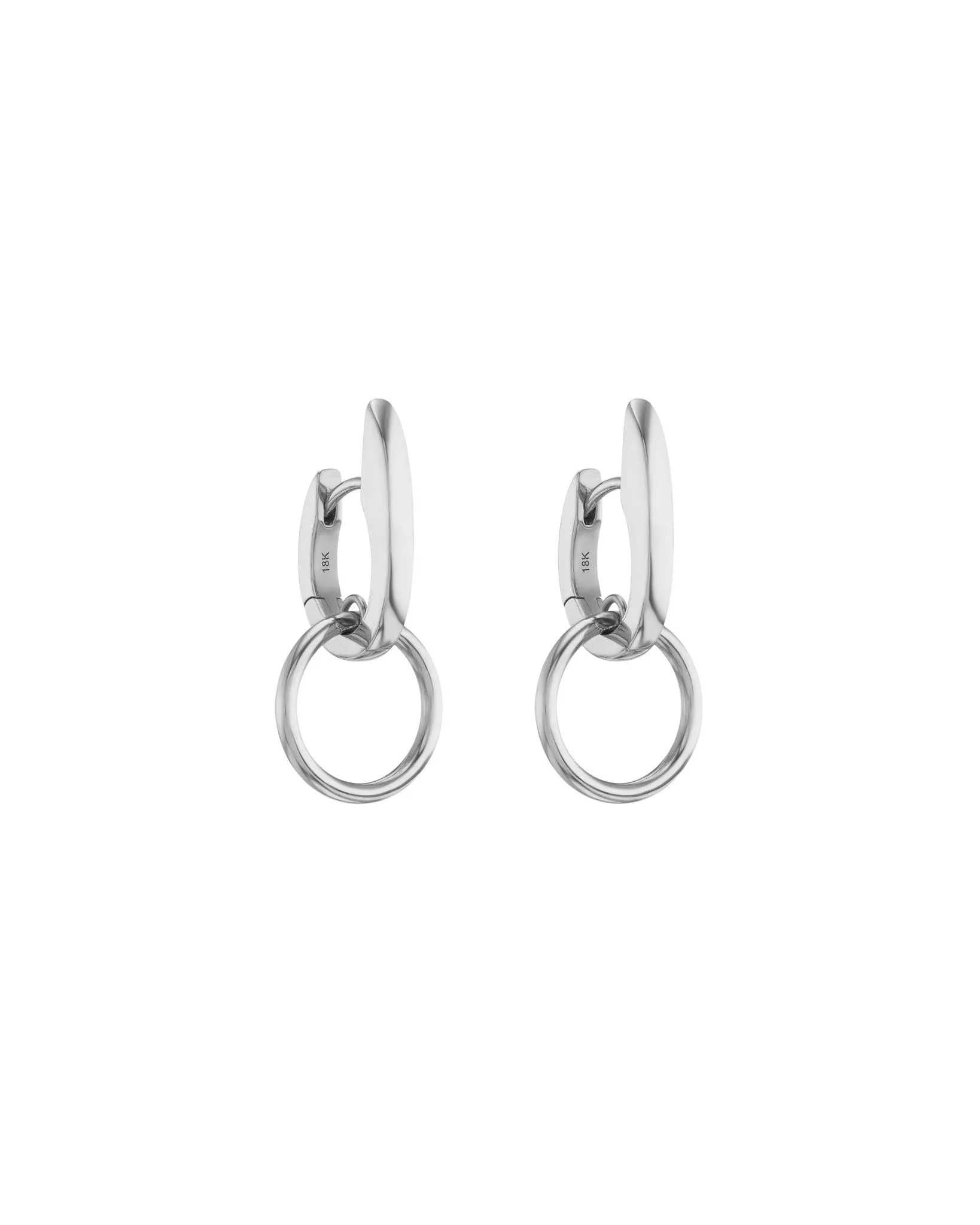 Nuance Hoop Earring Sterling Silver sold by Bliss Lau product image thumbnail 3