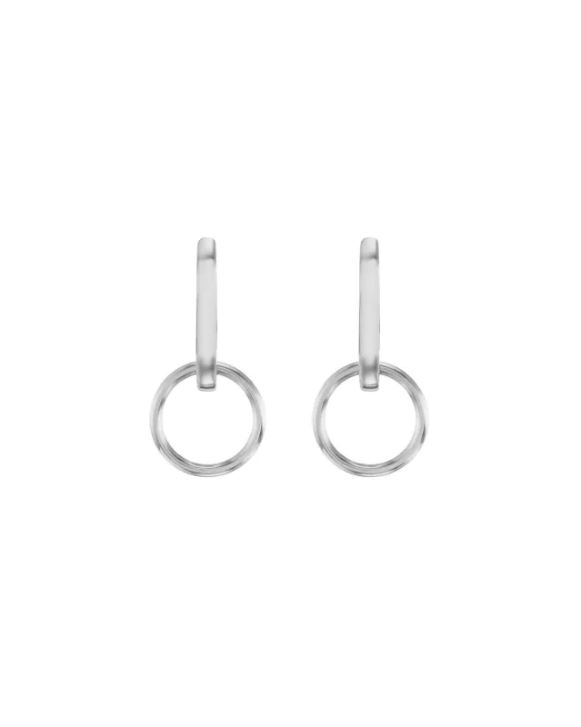 Nuance Hoop Earring Sterling Silver sold by Bliss Lau