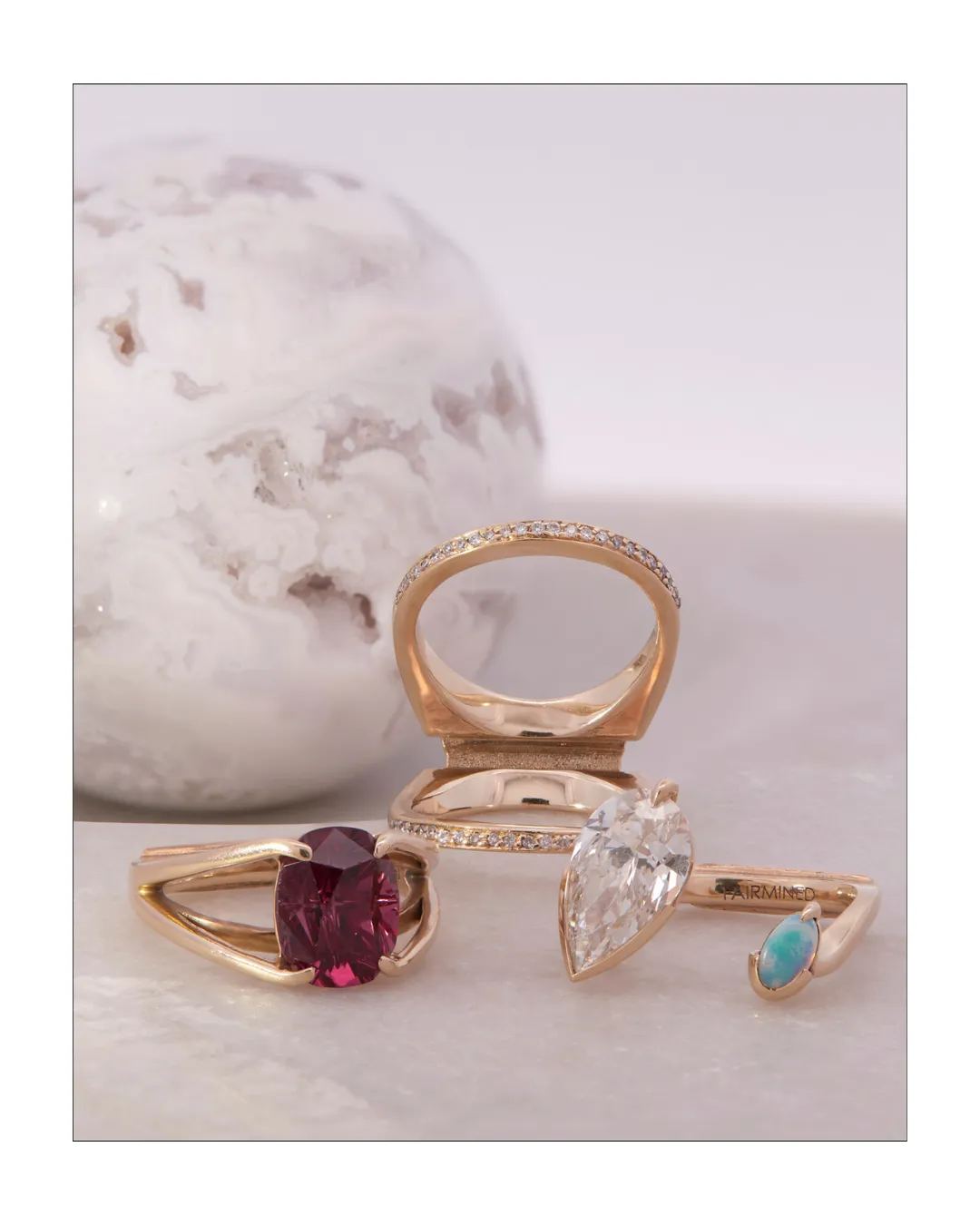 Intuitive Ring Sun Diamond sold by Bliss Lau product image thumbnail 3