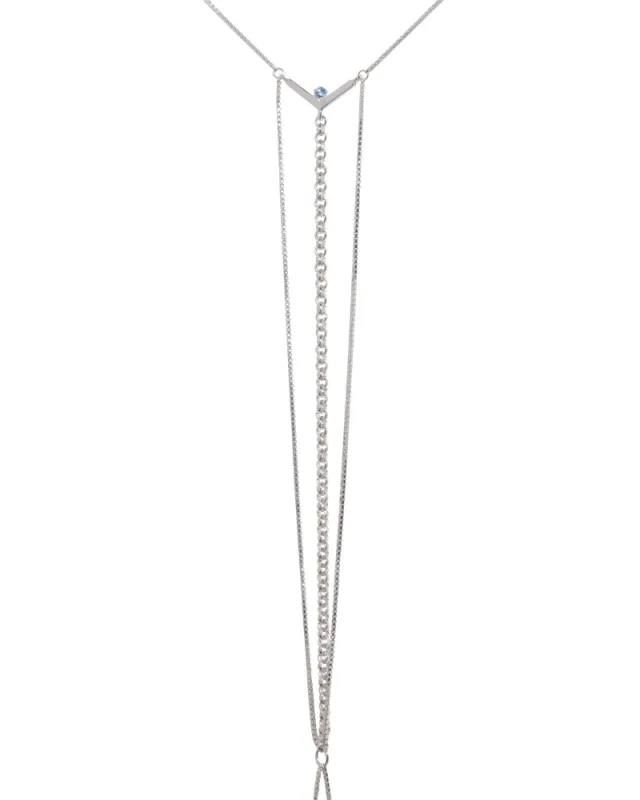 Interlude Bodychain Aquamarine sold by Bliss Lau