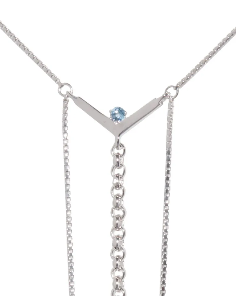 Interlude Bodychain Aquamarine sold by Bliss Lau product image thumbnail 4