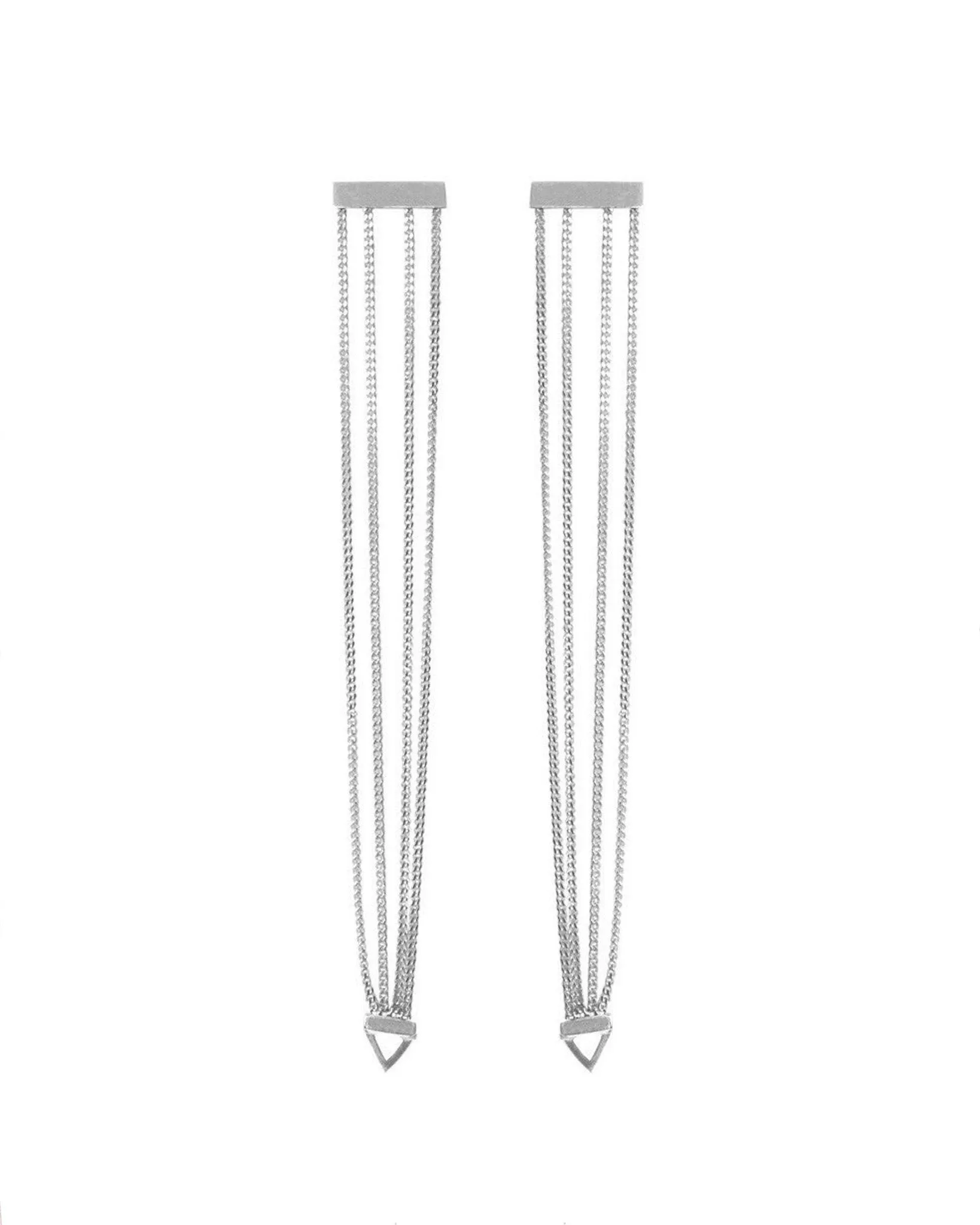 Levitate Sterling Silver Drop Earrings sold by Bliss Lau