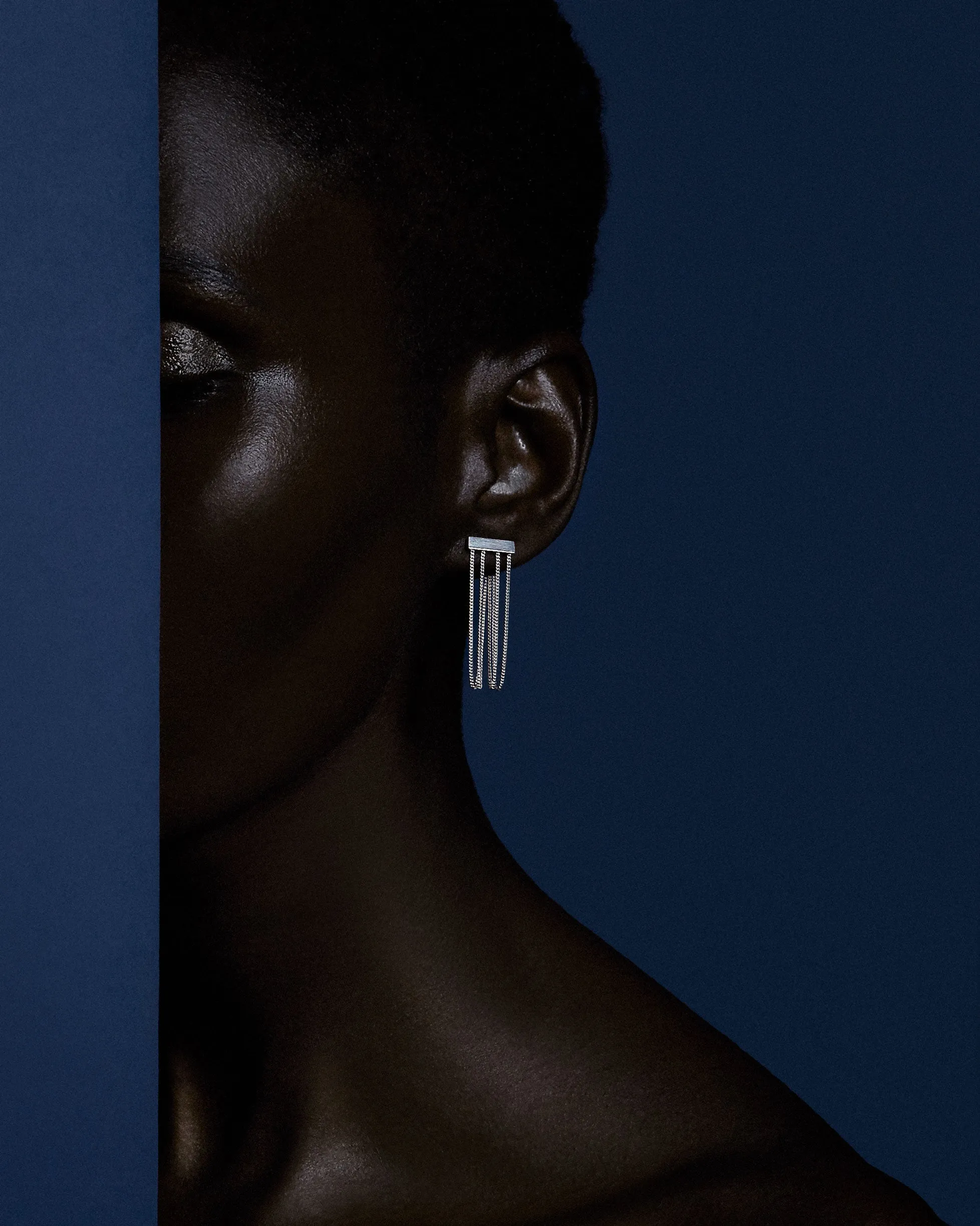 Levitate Sterling Silver Drop Earrings sold by Bliss Lau product image thumbnail 4