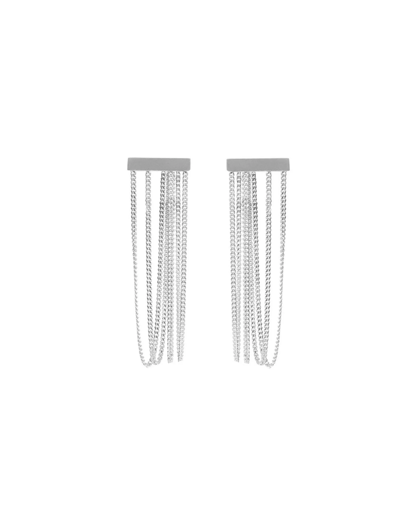 Levitate Sterling Silver Drop Earrings sold by Bliss Lau product image thumbnail 3