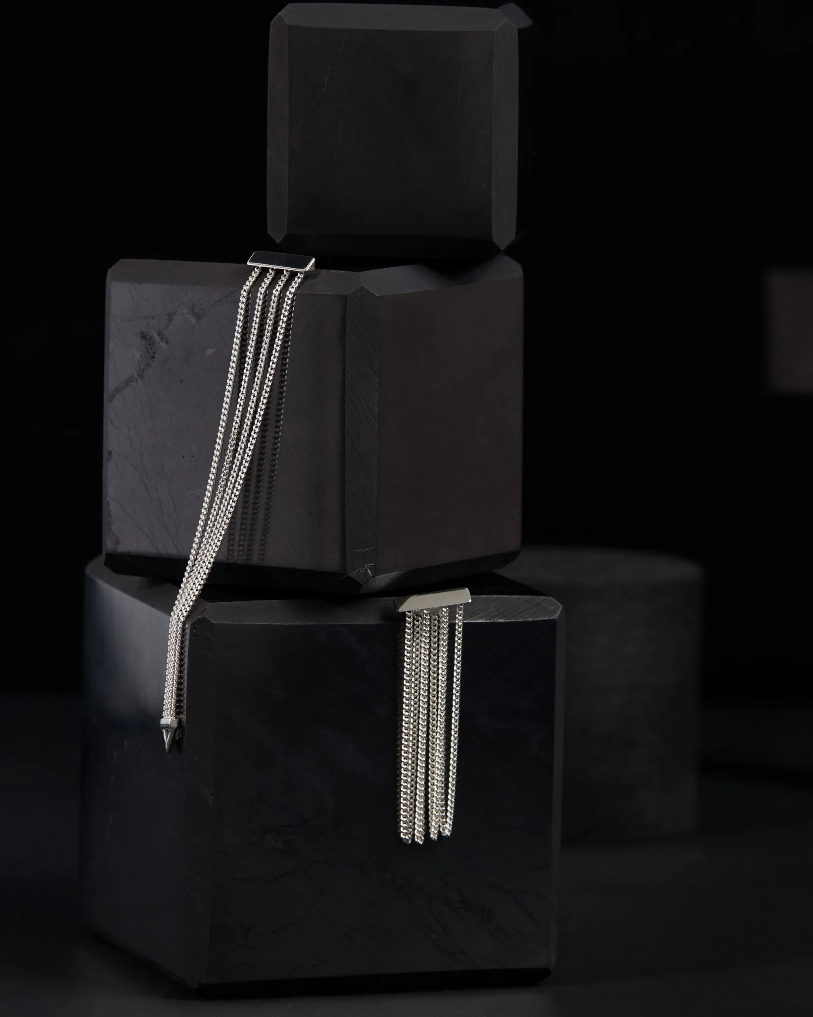 Levitate Sterling Silver Drop Earrings sold by Bliss Lau product image thumbnail 5