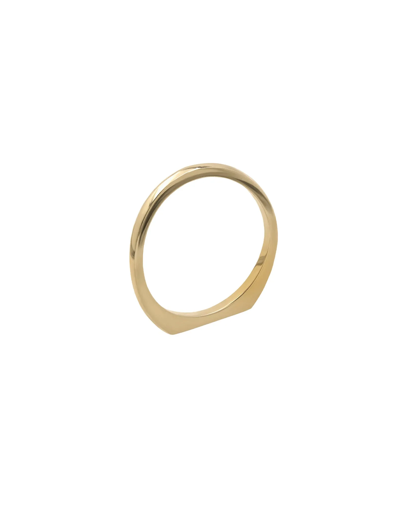 Centered Band Yellow Gold sold by Bliss Lau