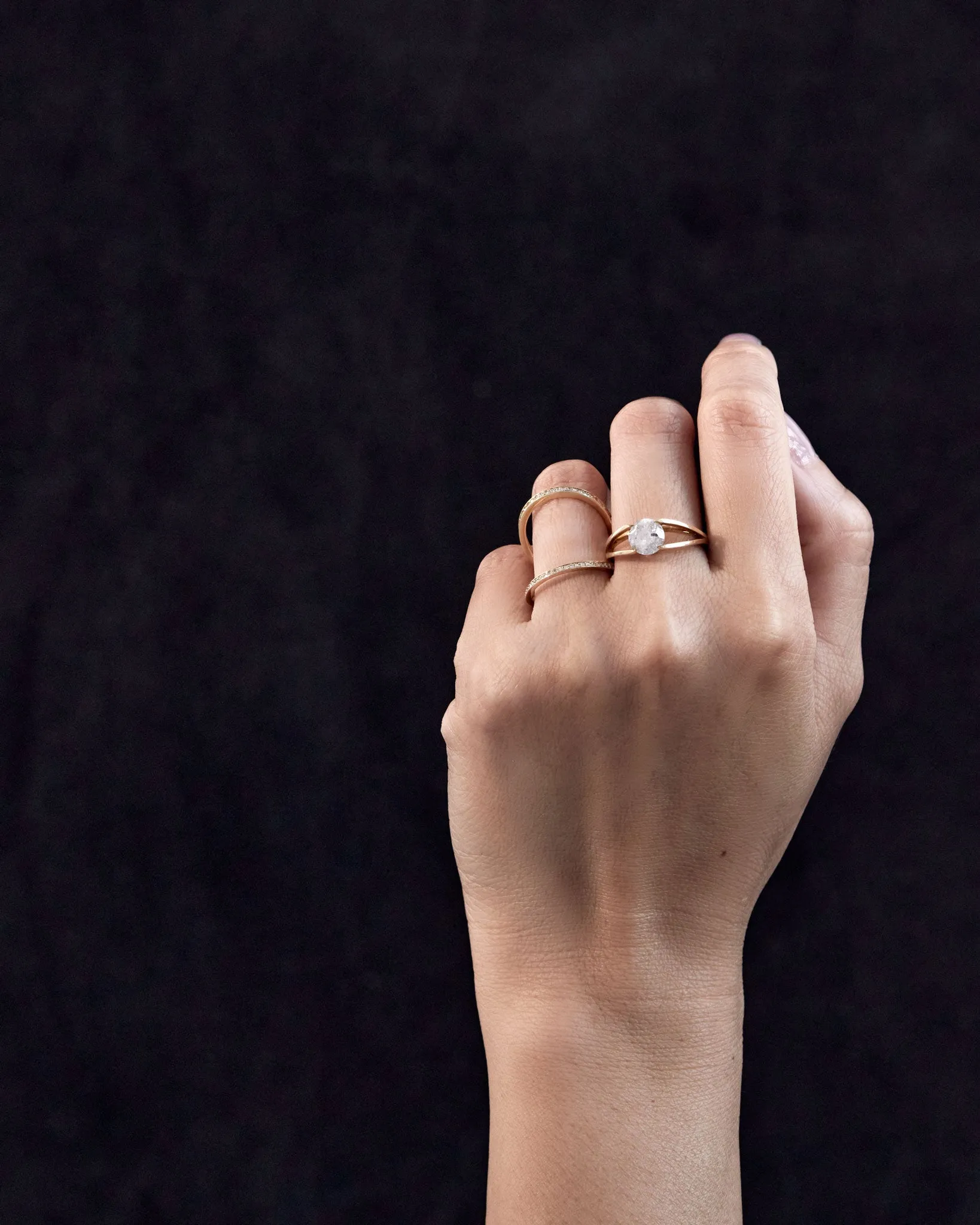 Centered Ring Yellow Gold sold by Bliss Lau product image thumbnail 4