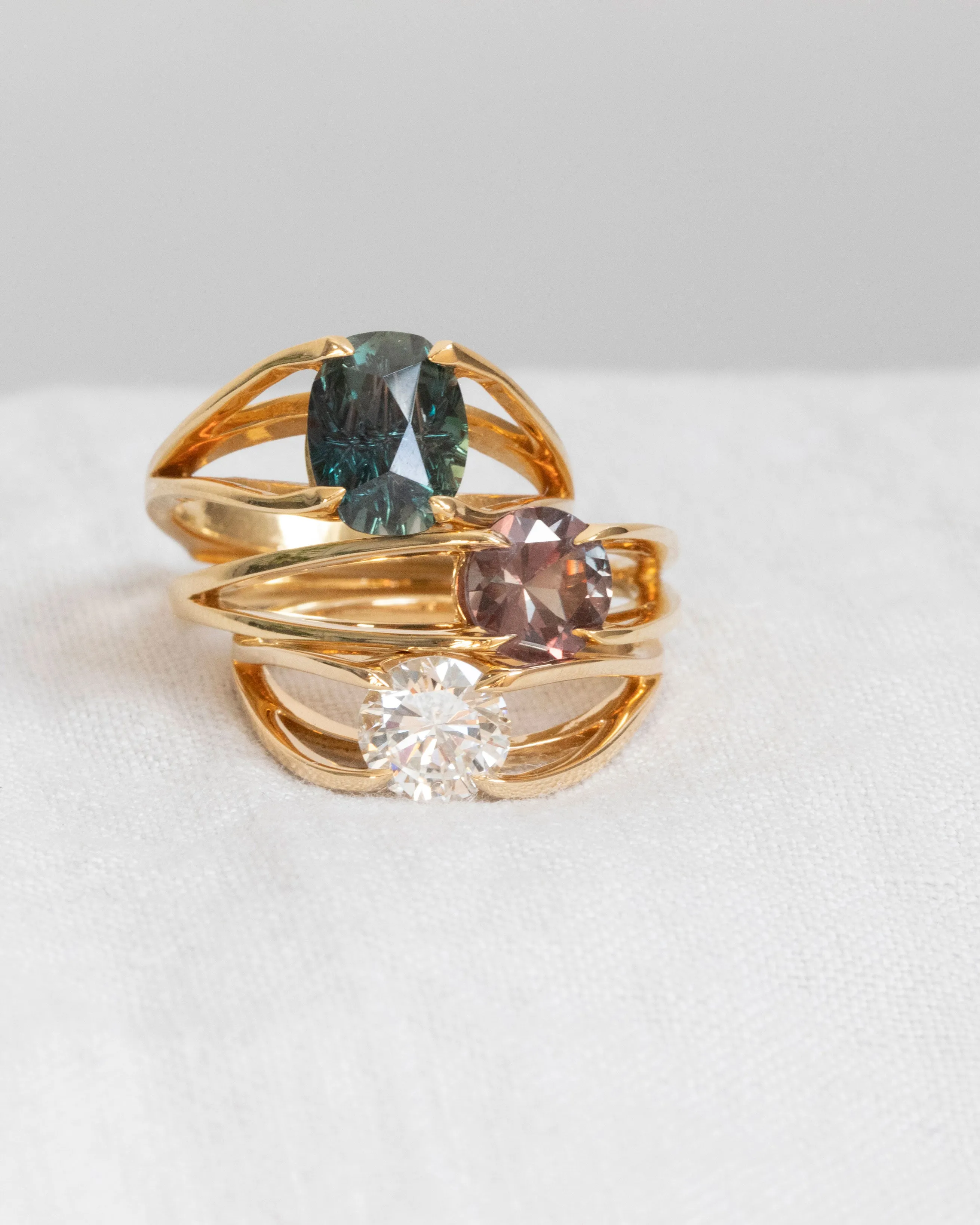 Centered Ring Yellow Gold sold by Bliss Lau product image thumbnail 5