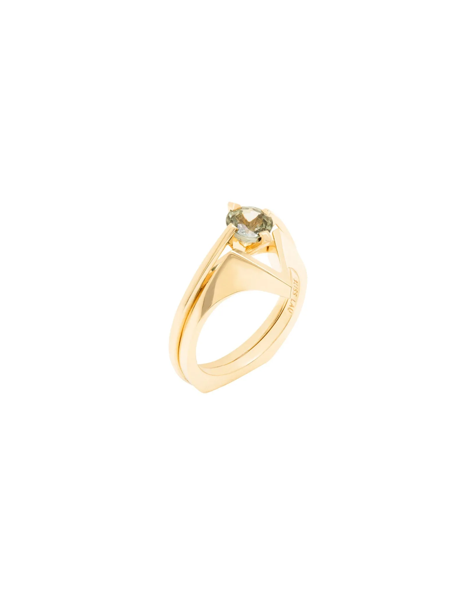 Minimalist Arc + Spire Ring Set sold by Bliss Lau product image thumbnail 3