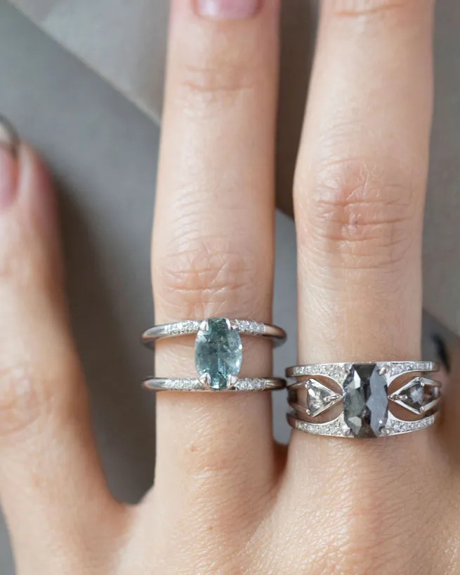 Mirage + Reflection Ring Set sold by Bliss Lau product image thumbnail 5