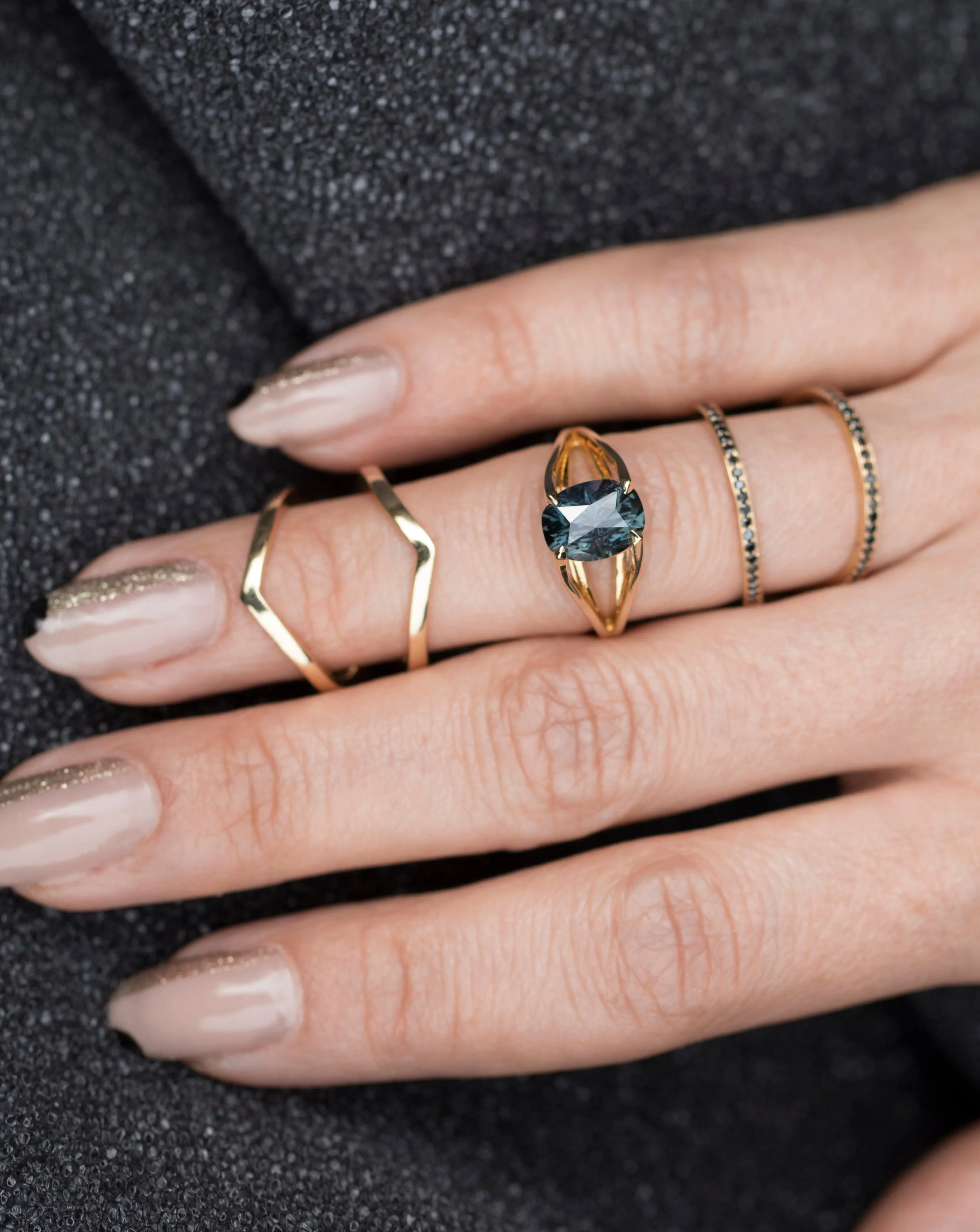 Centered Engagement Ring Signature Collection sold by Bliss Lau product image thumbnail 5