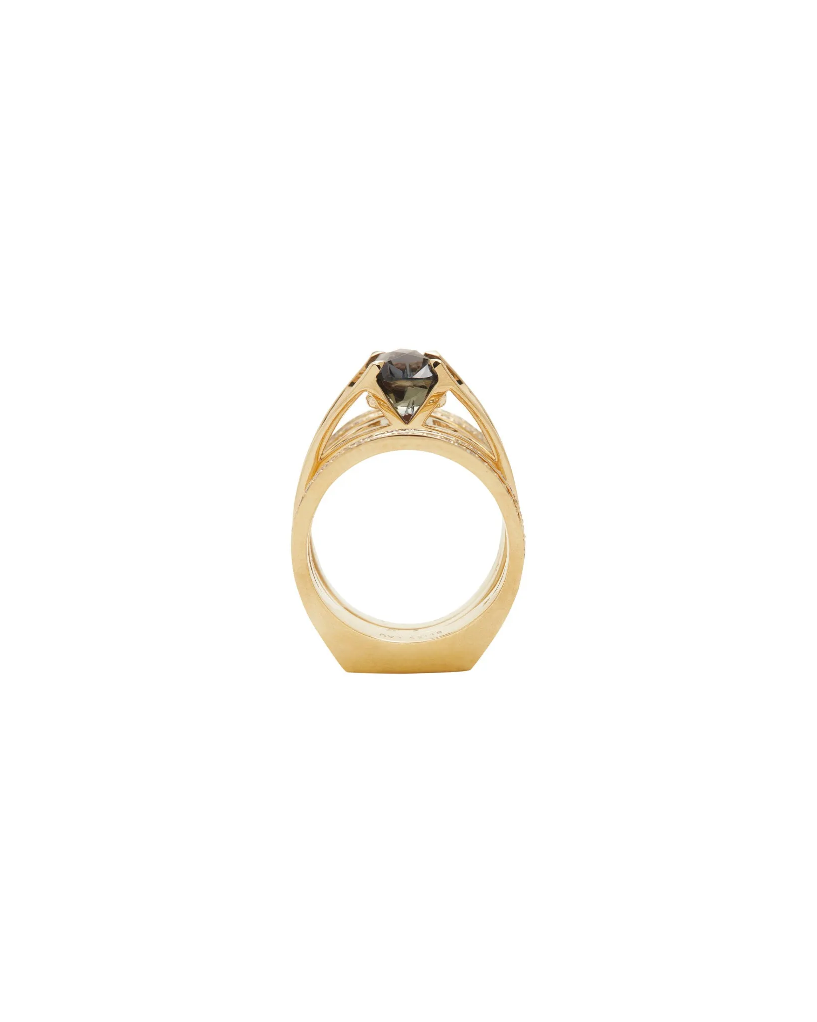 Elliptical Enclose Ring Set + Centered Ring sold by Bliss Lau product image thumbnail 4