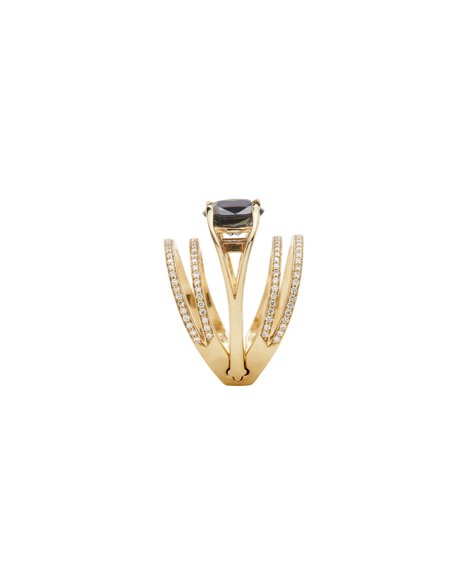 Elliptical Enclose Ring Set + Centered Ring sold by Bliss Lau product image thumbnail 3