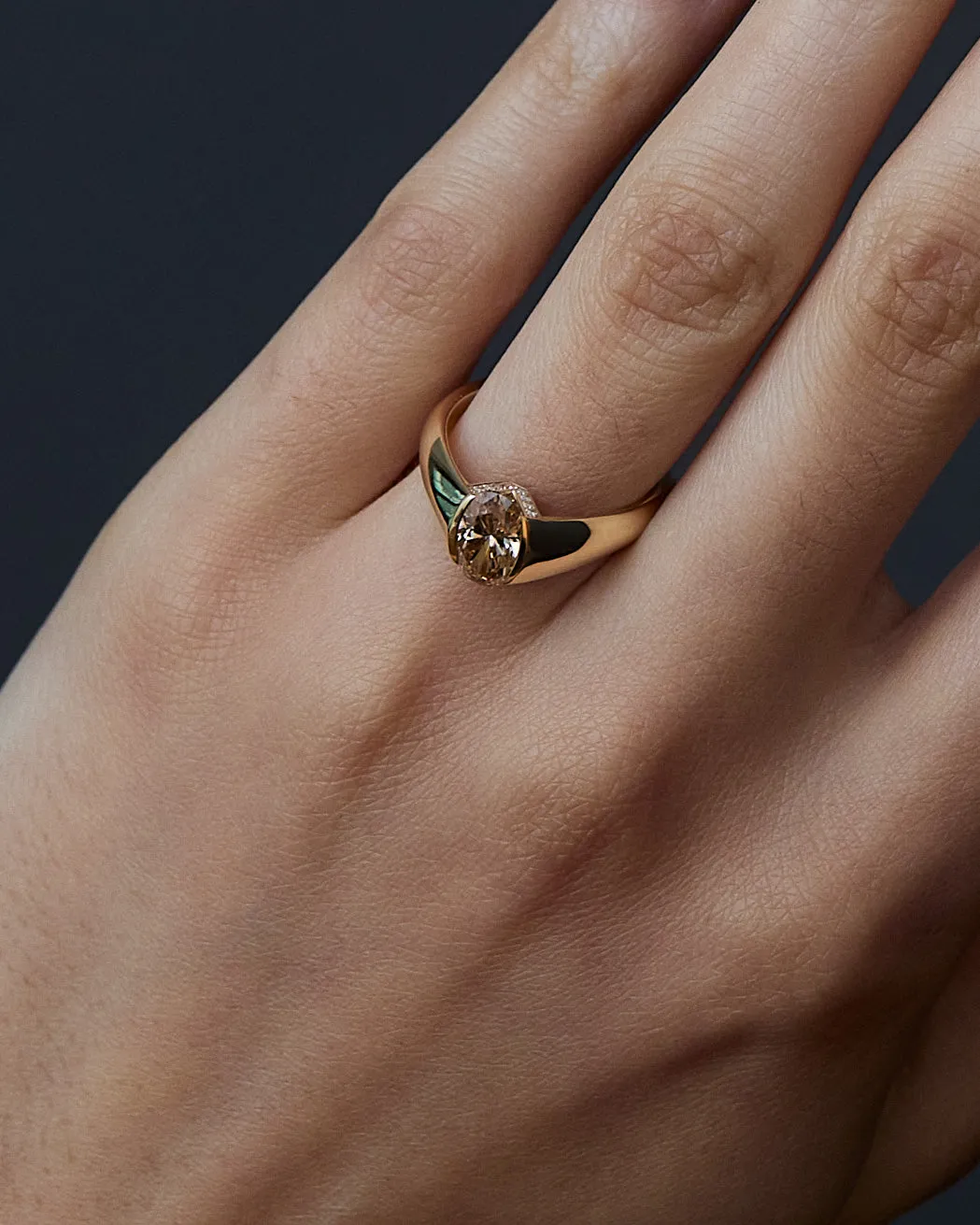 Futurist Arc Ring sold by Bliss Lau product image thumbnail 4