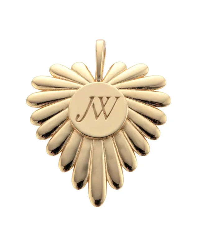 Jane Win LOVE Full Heart Pendant sold by Cartolina