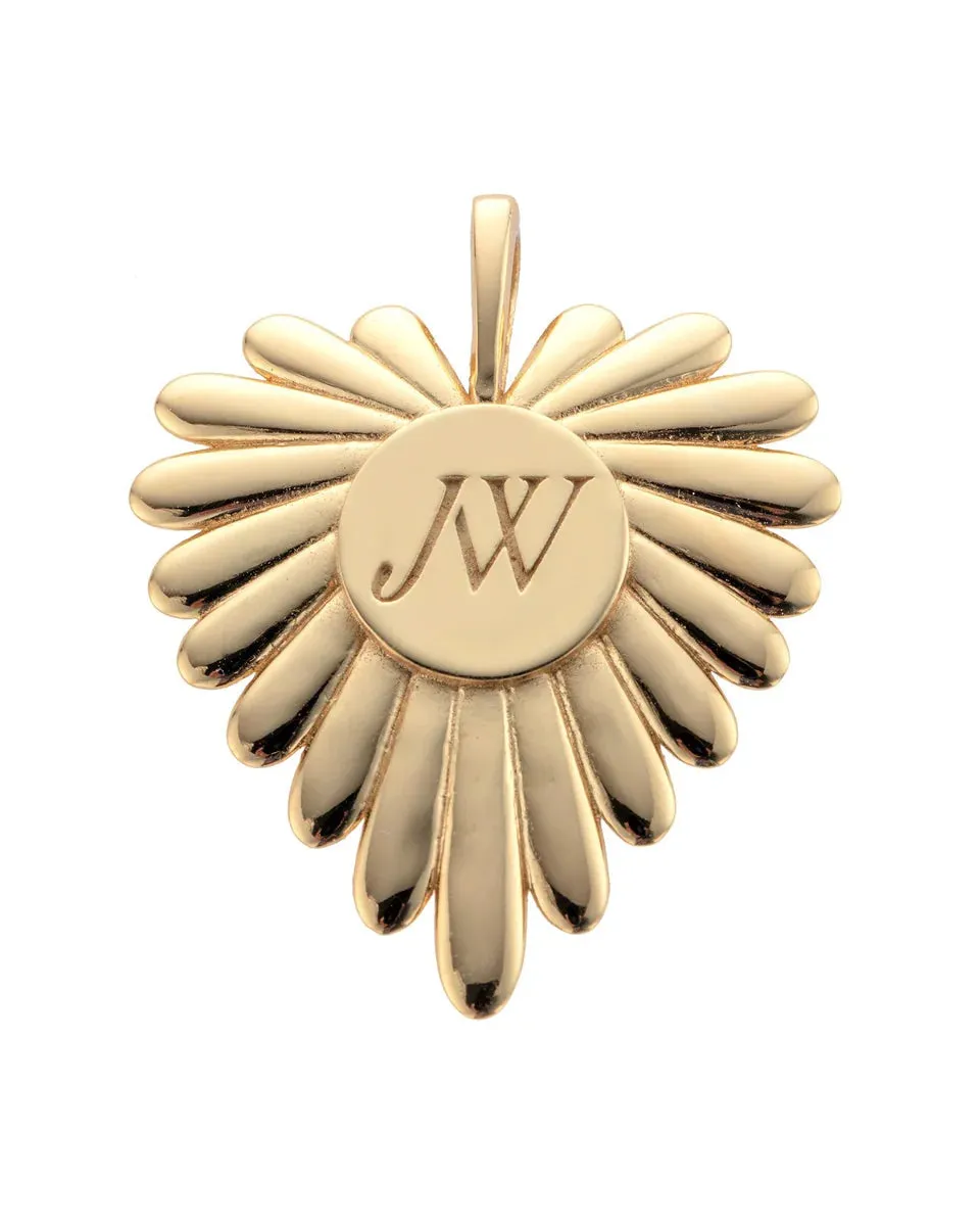 Jane Win LOVE Full Heart Pendant sold by Cartolina