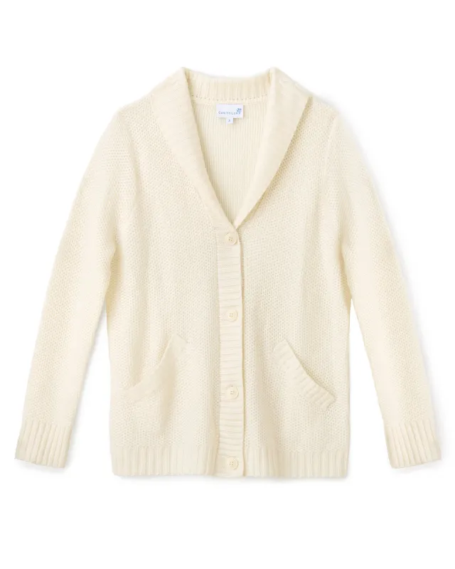 Claire Cardigan-Ivory sold by Cartolina