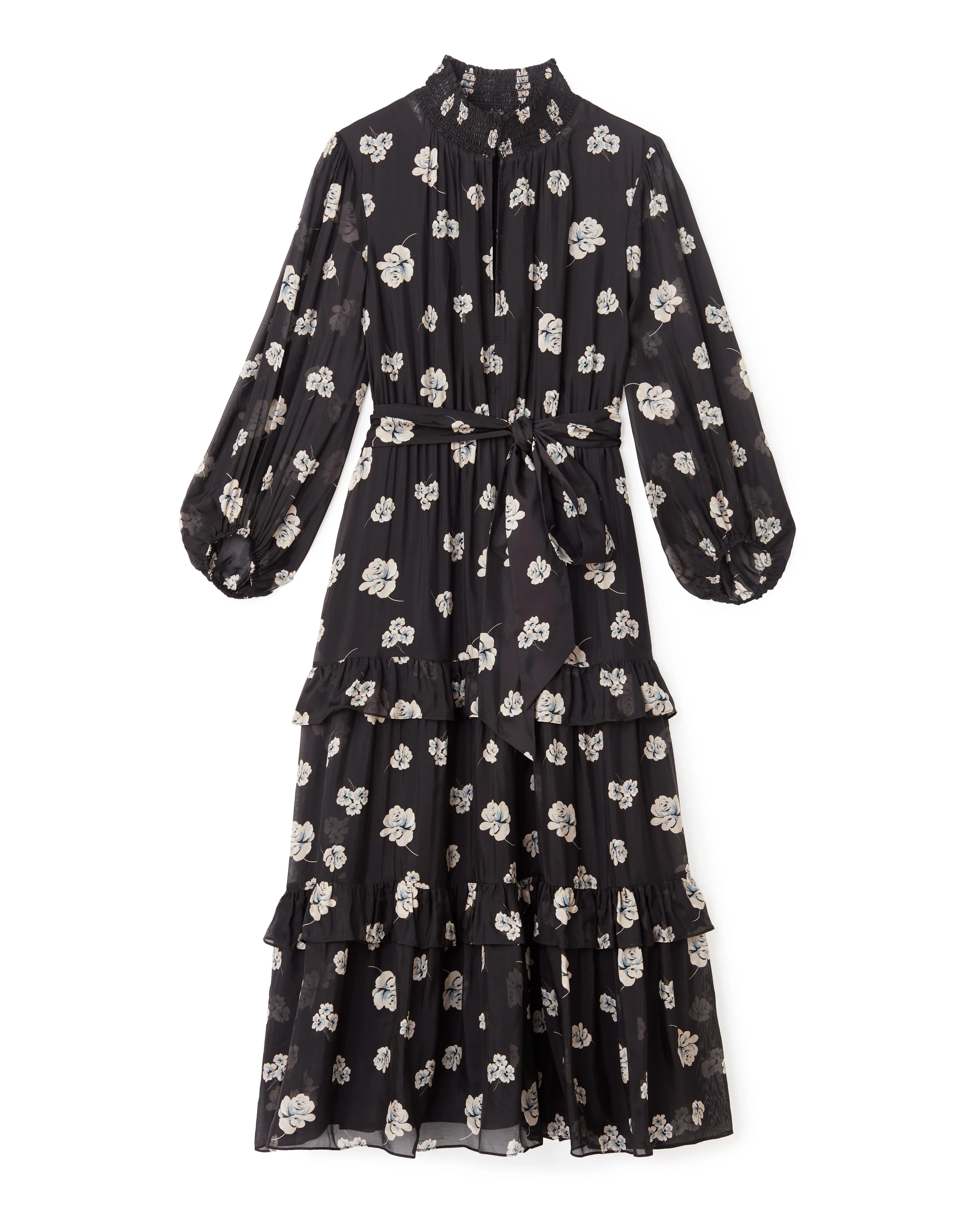 Lorelei Long Sleeve Dress-Moonlit Rose sold by Cartolina