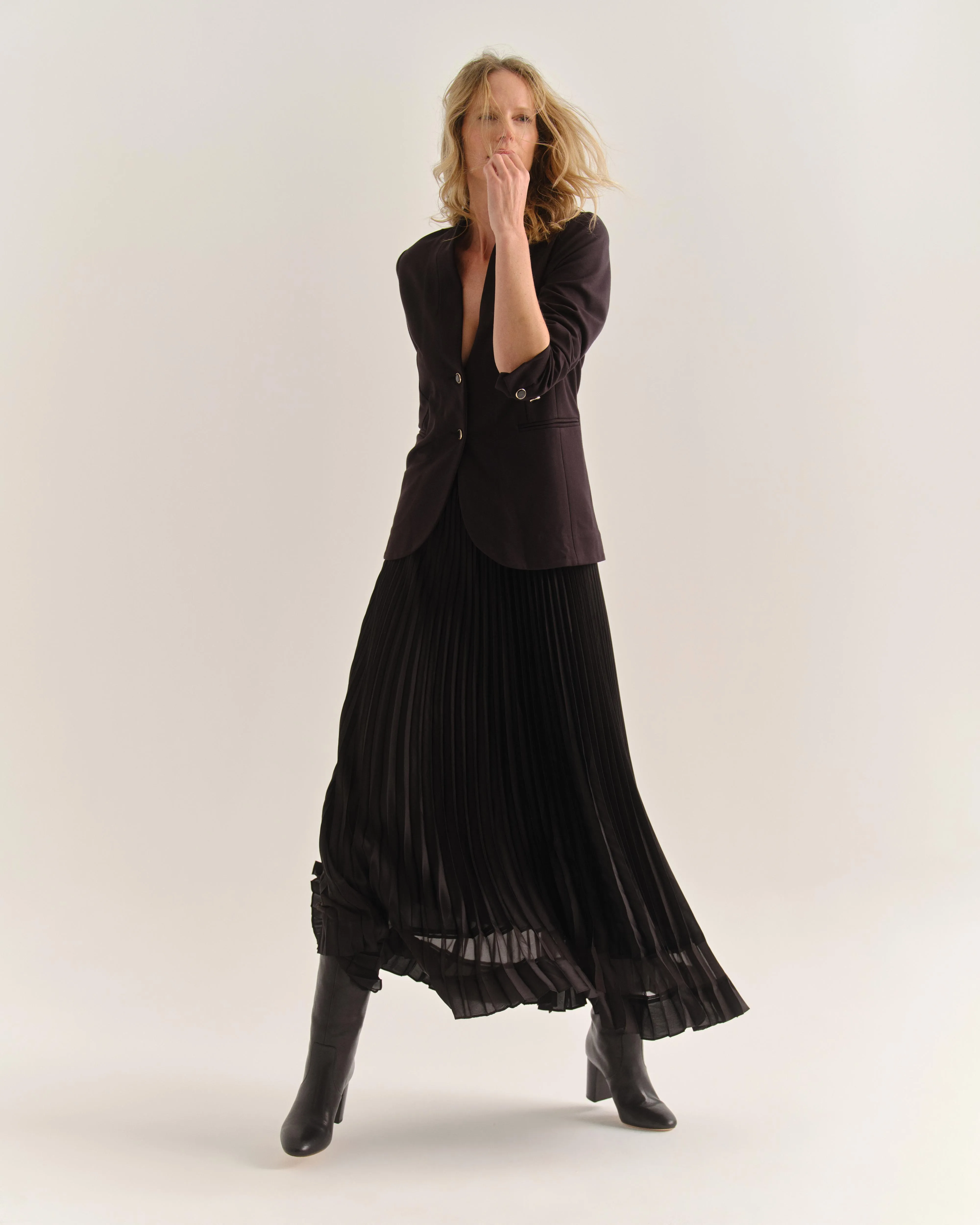 Hudson Blazer-Noir sold by Cartolina product image thumbnail 3