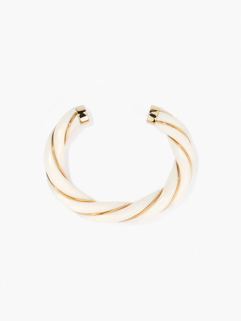 Aurelie Bidermann Diana Ivory Bangle sold by Cartolina