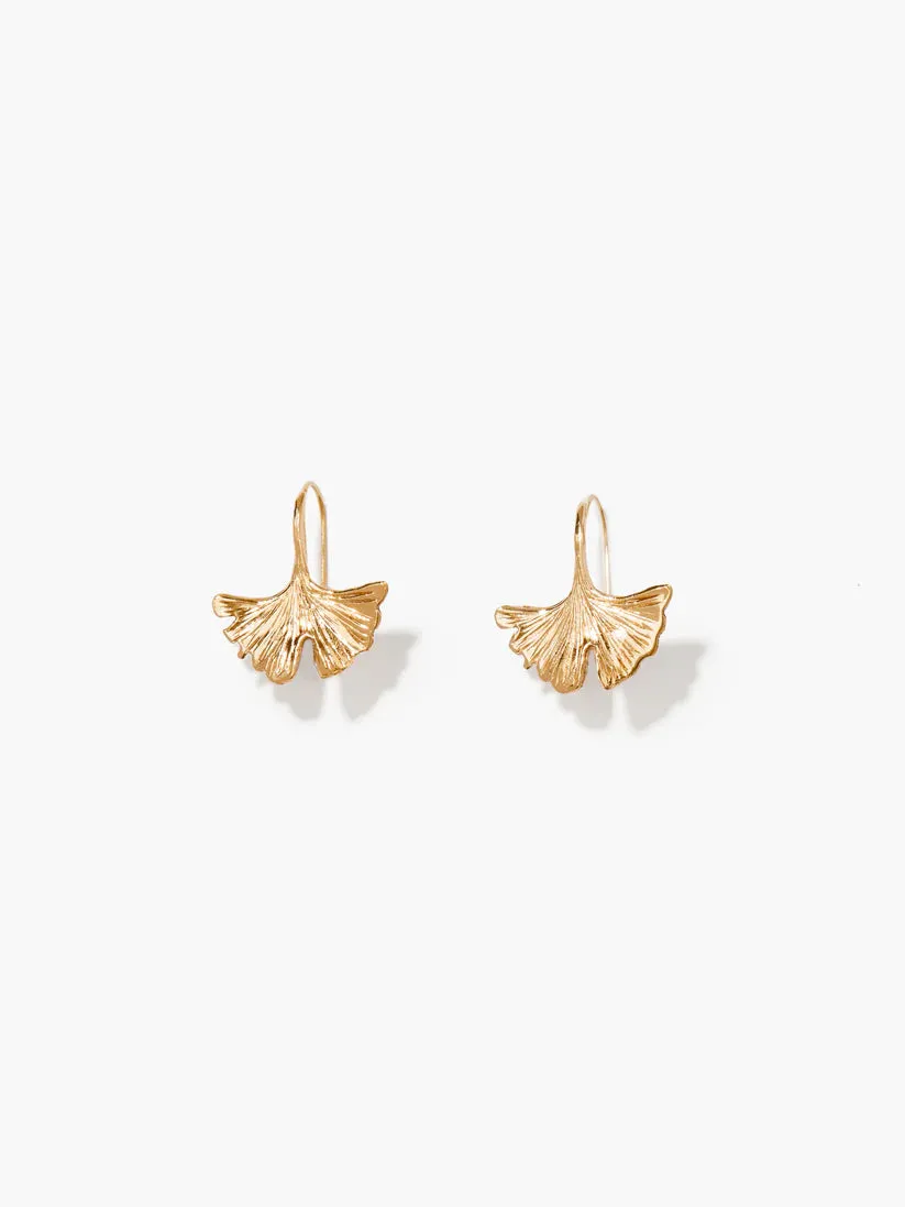 Aurelie Bidermann Tangerine Earrings Gold sold by Cartolina